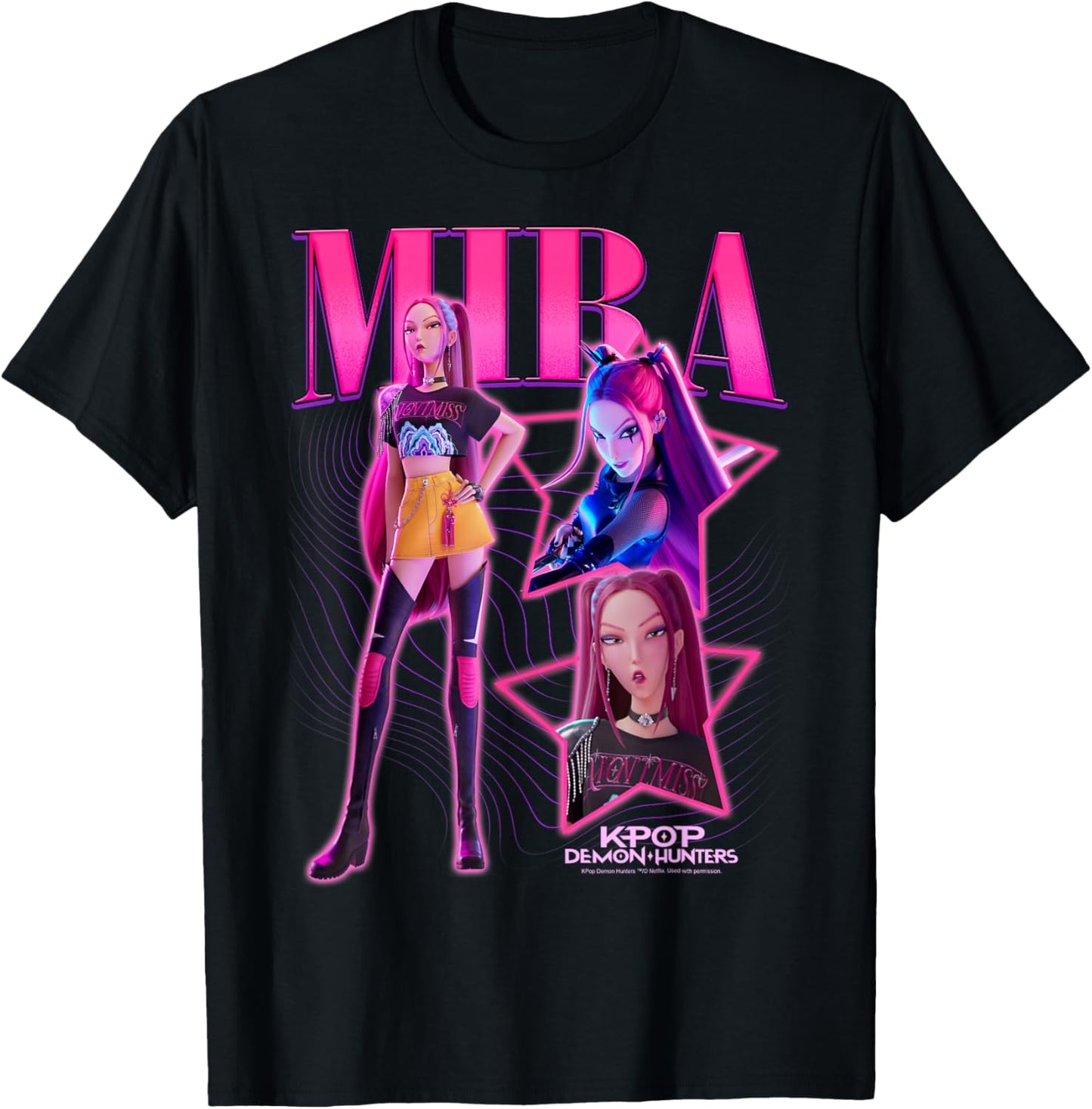 Kpop Demon Hunters Halloween Mira Showcase Y2K Style Poster