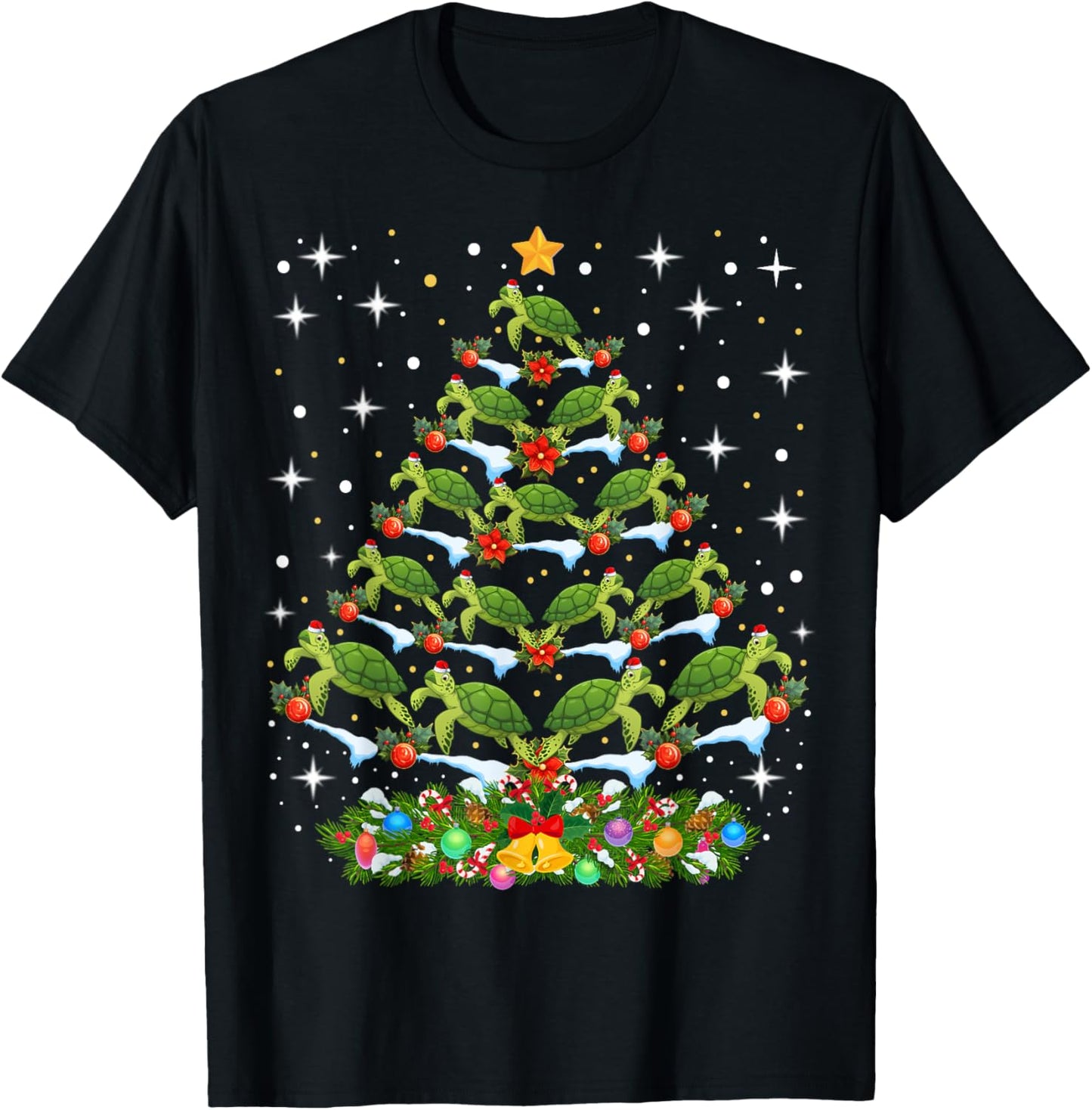 Sea Turtles Lover Xmas Gifts Sea Turtles Christmas Tree