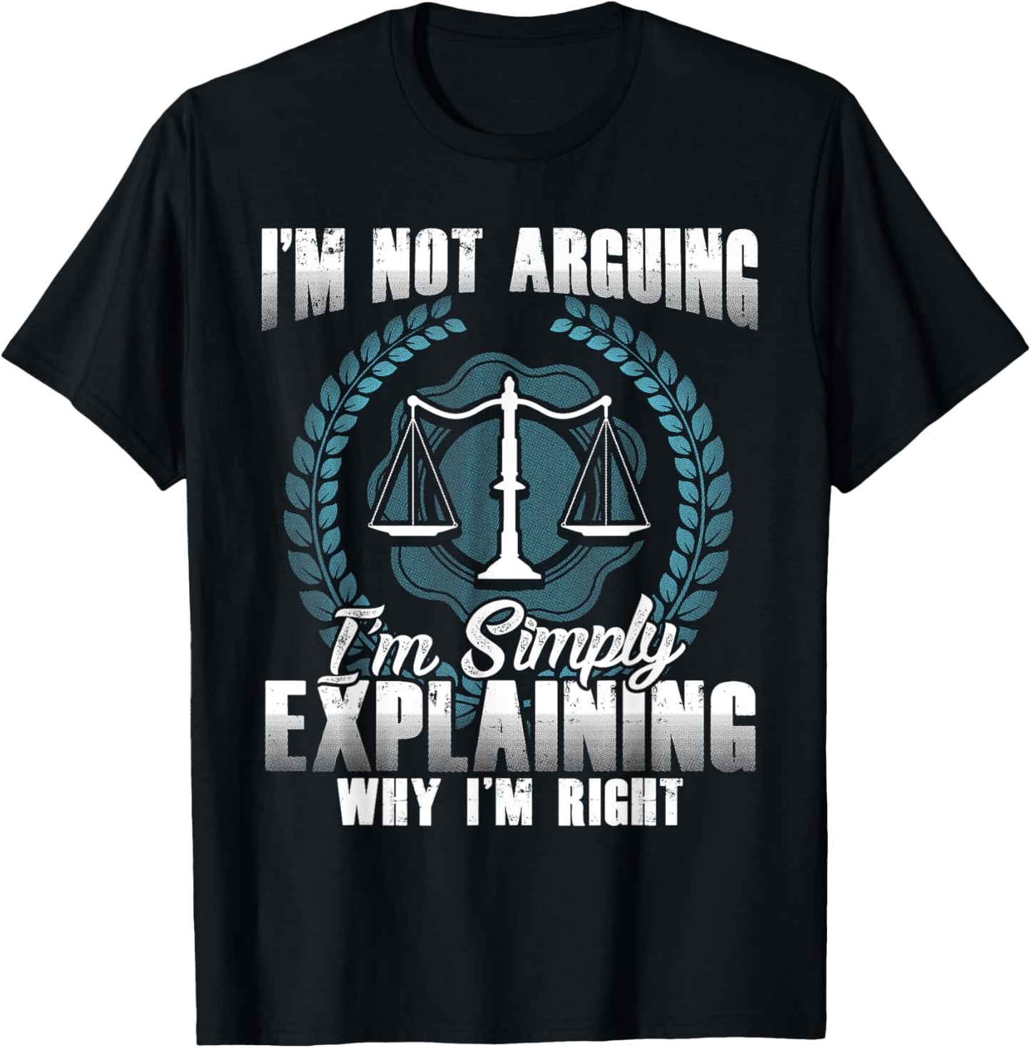 Lawyer Scales of Justice T-Shirt