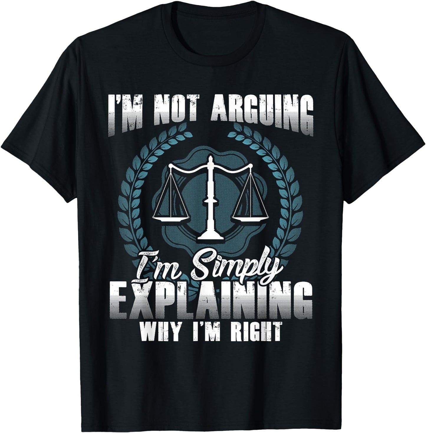 Lawyer Scales of Justice T-Shirt