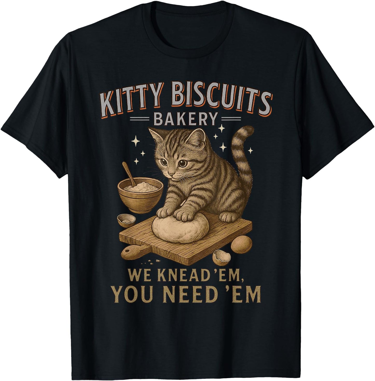 Kitty Biscuits We Knead Em You Need Em Funny Cat Baking