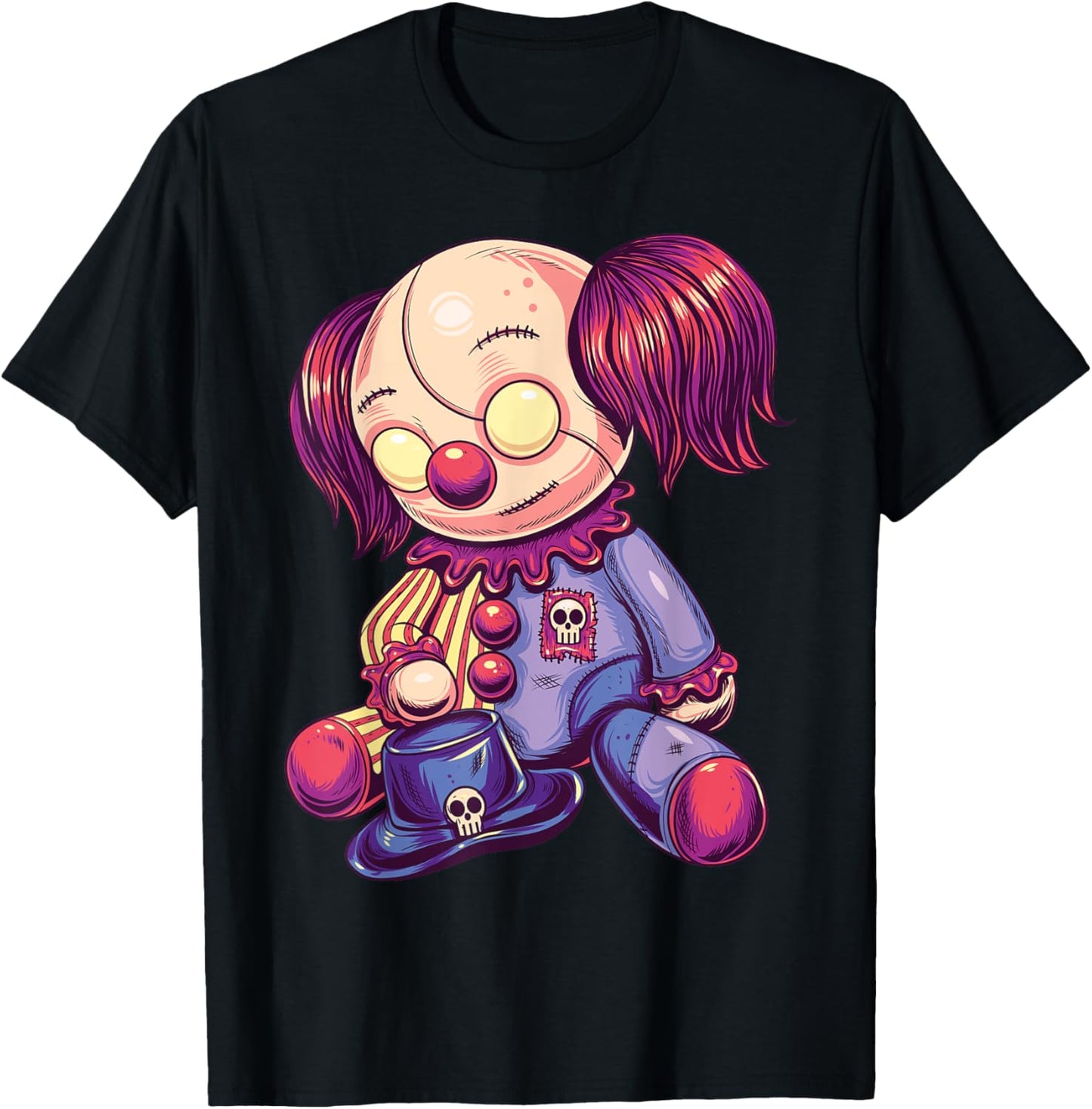 Pastel Goth Creepy Clown Doll Japanese Anime Kawaii Menhera