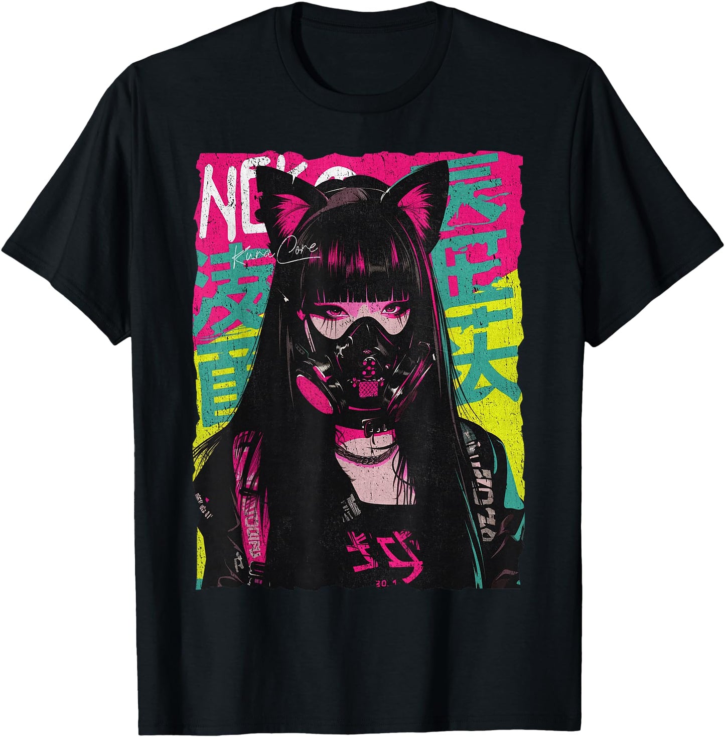 Japan Streetwear Cyberpunk Y2K Techwear Neko Manga Anime