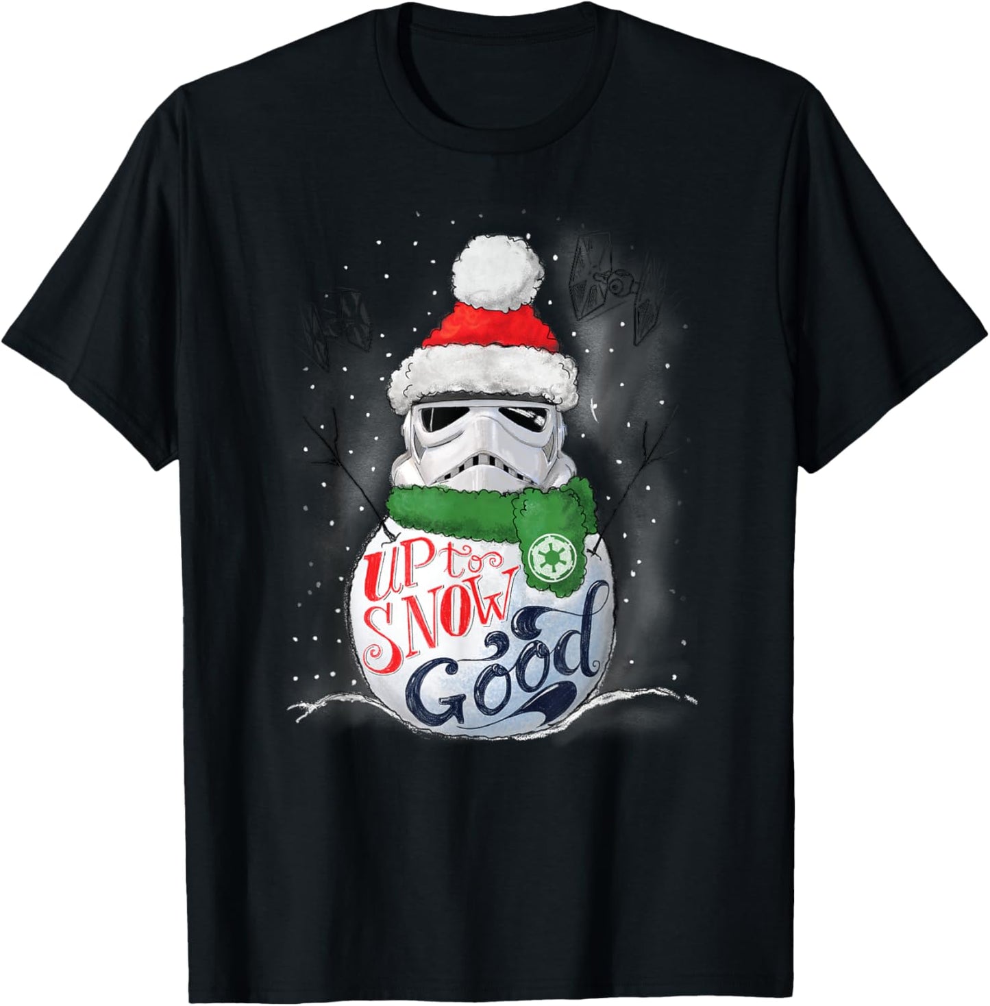 Star Wars Stormtrooper Up to Snow Good Funny Holiday