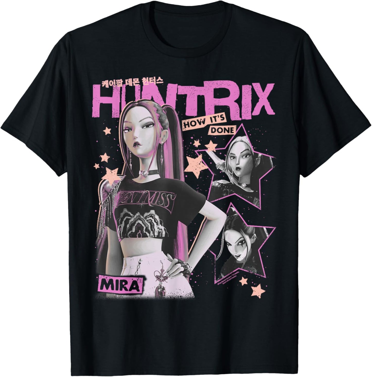 Kpop Demon Hunters Halloween Mira Vintage Y2K Style Poster