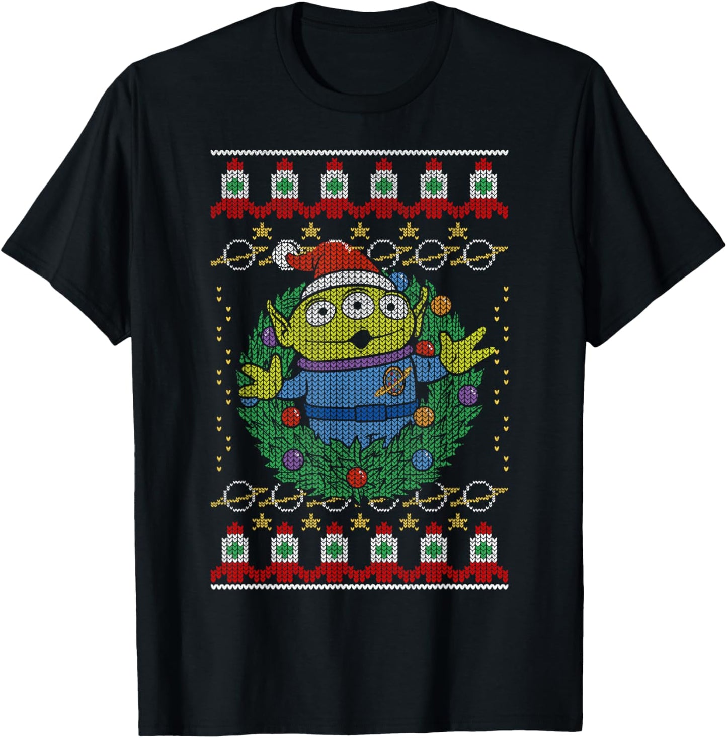 Disney Pixar Toy Story Alien Greetings Ugly Christmas