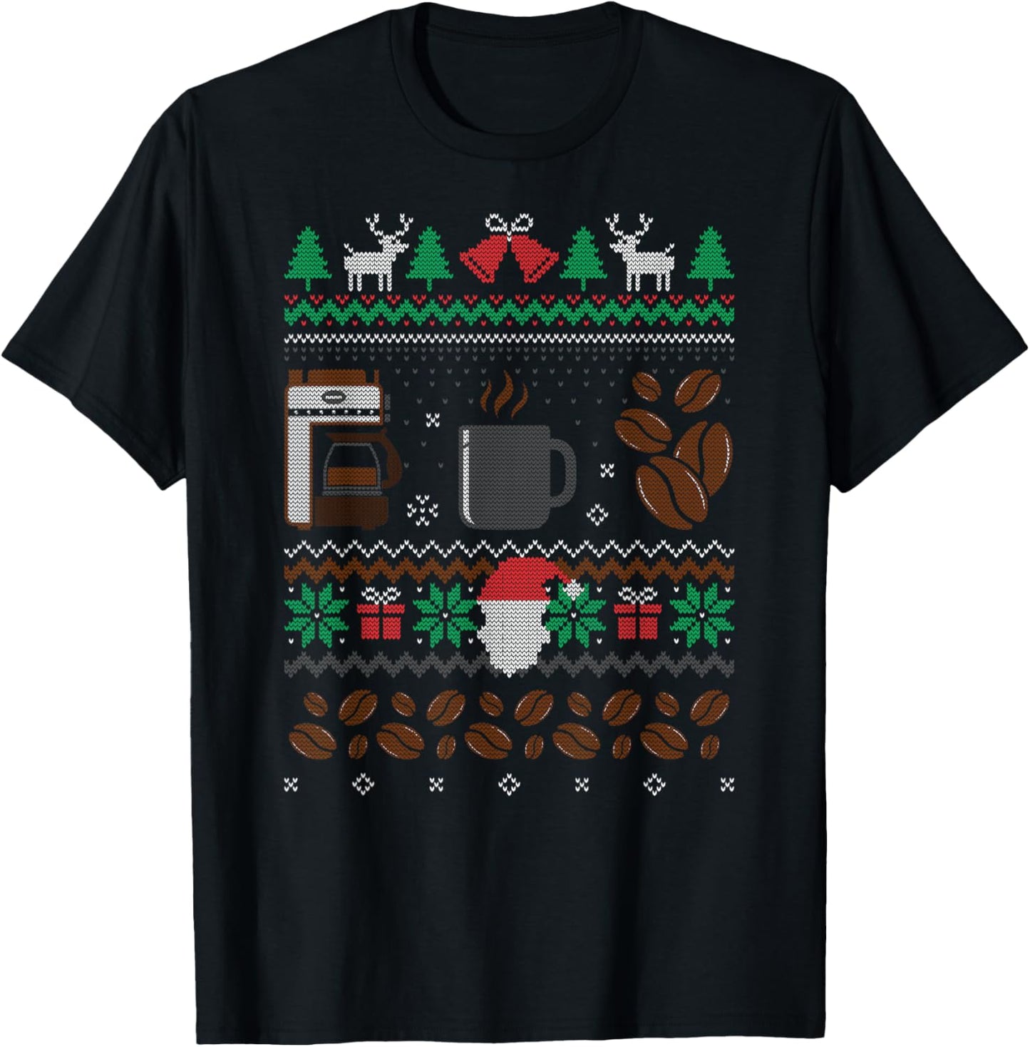 All I Want For Christmas Is Coffee Ugly X-Mas Sweater