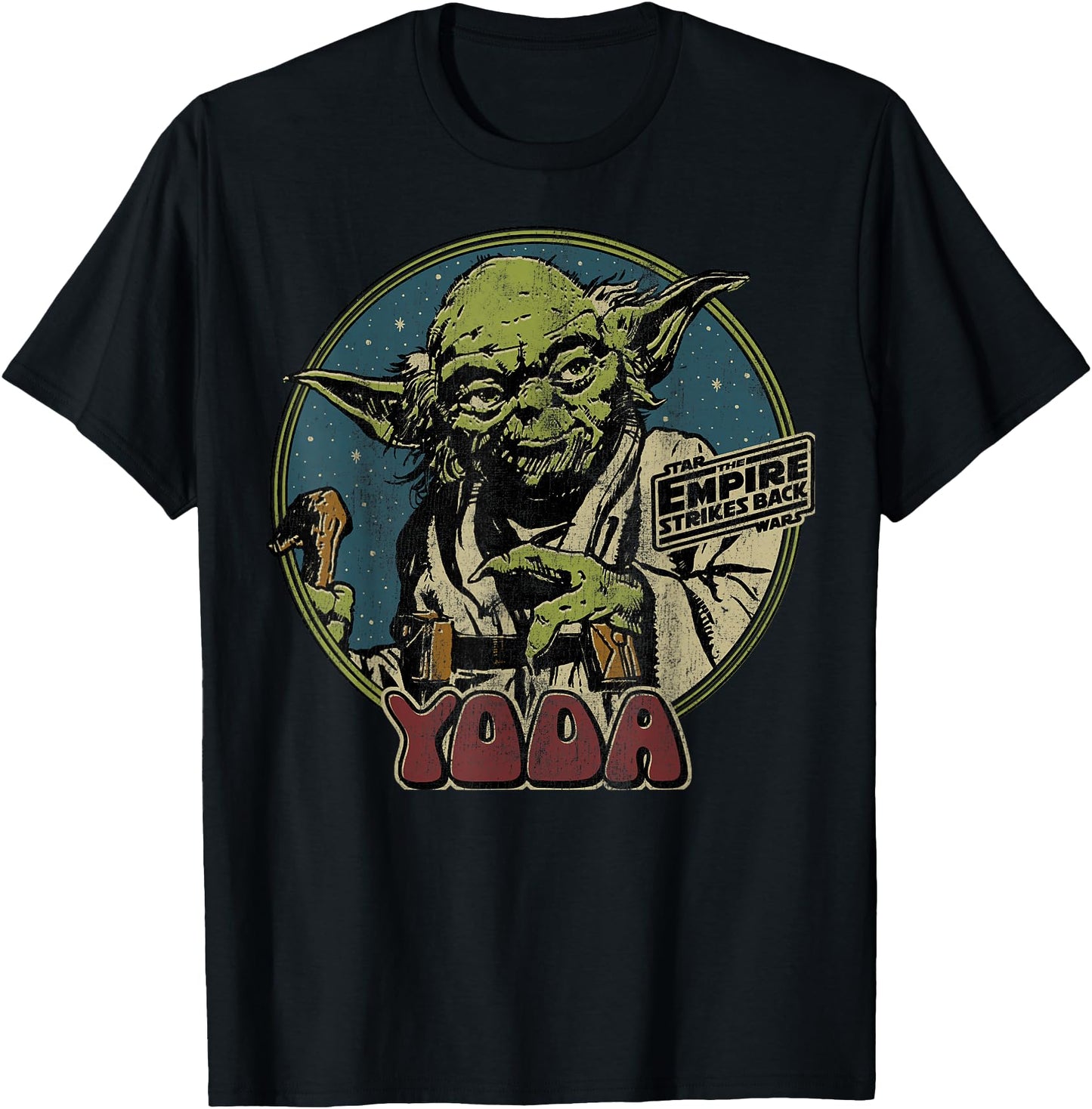 Star Wars Vintage Yoda Logo