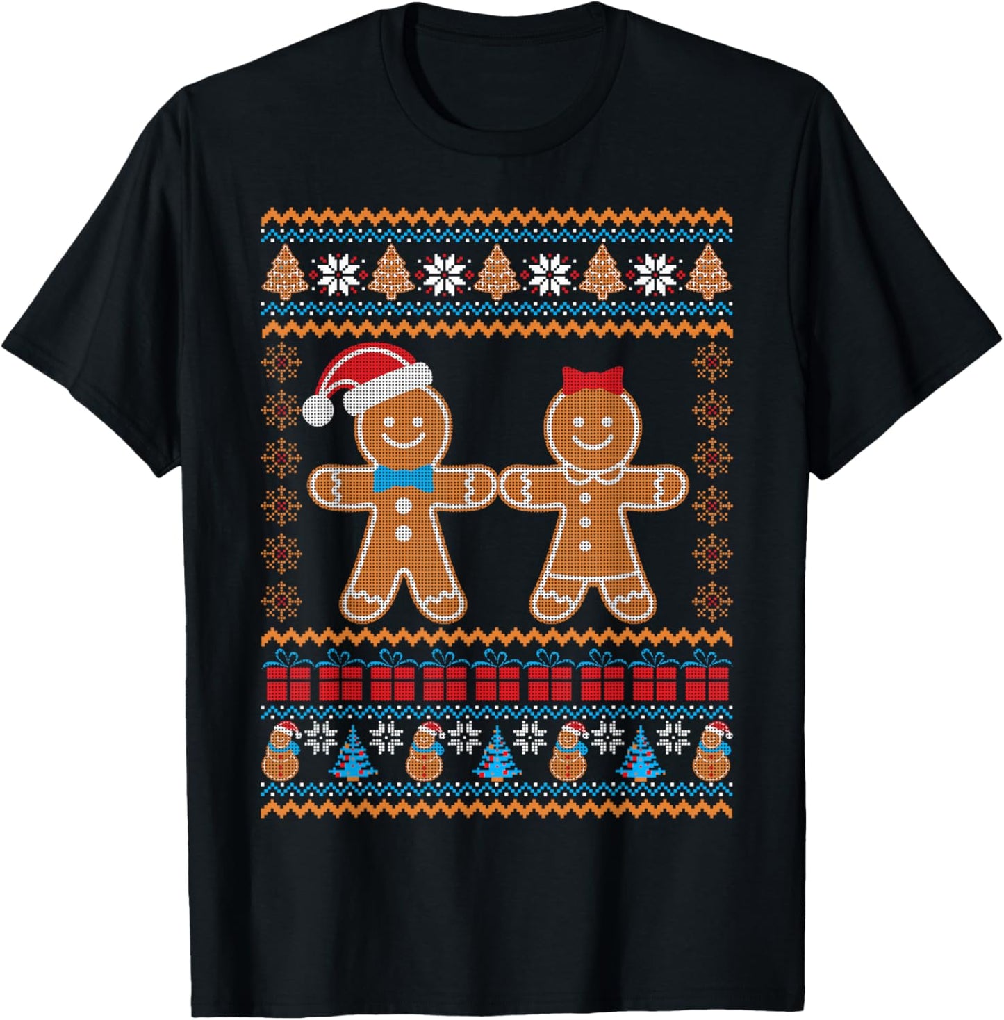 Gingerbread Man Ugly Christmas Funny Holiday Cookies Xmas