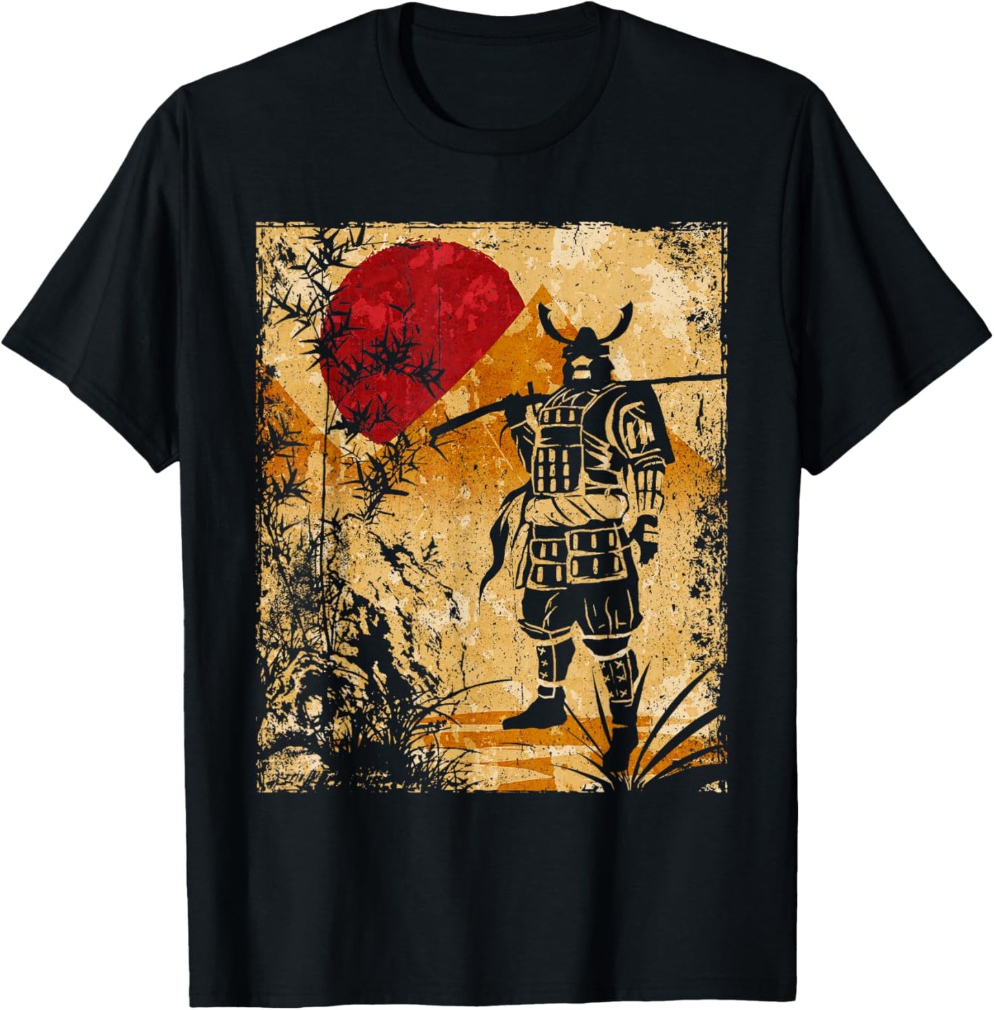 Samurai Japanese Art Vintage Fighter Retro