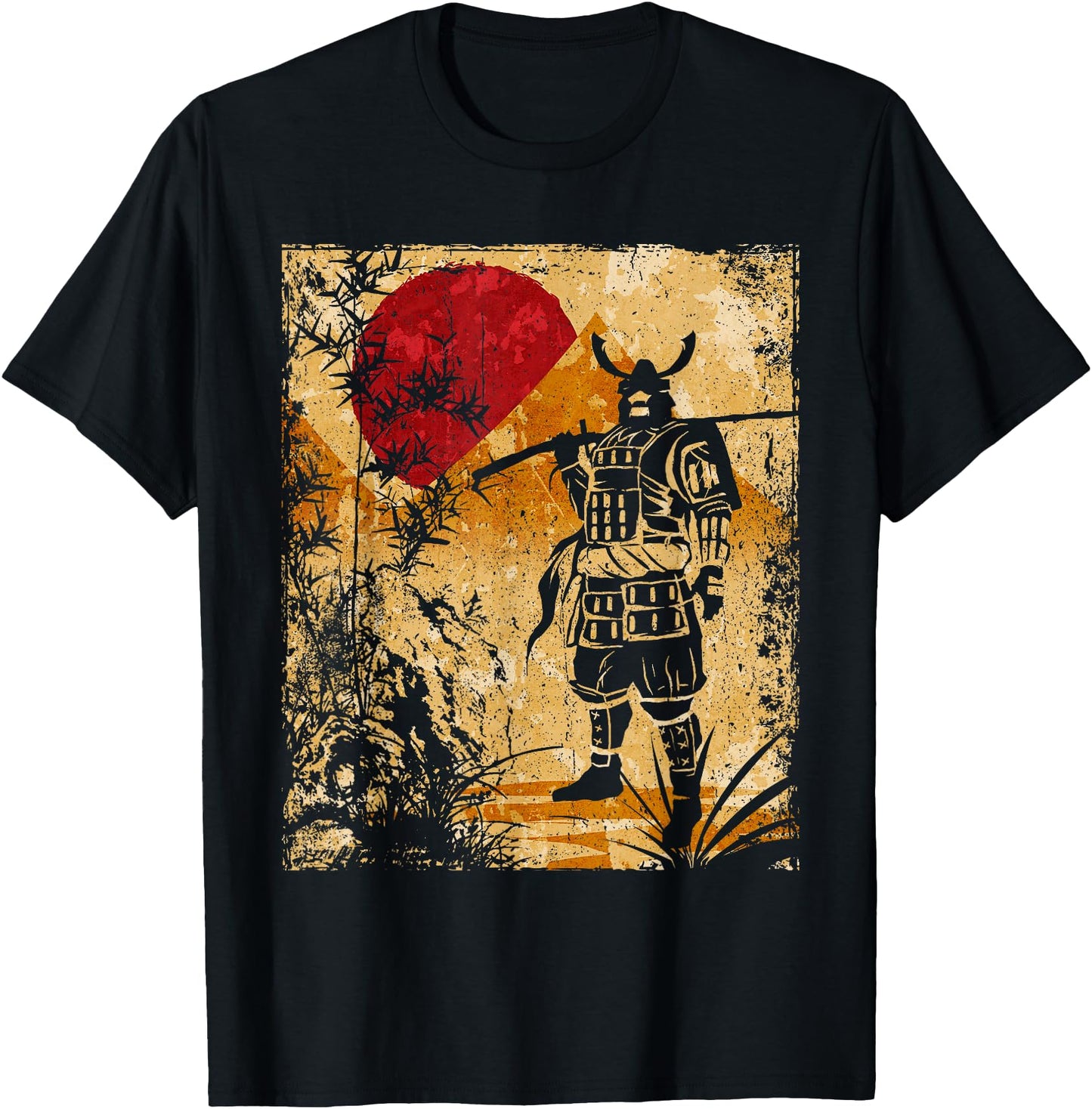 Samurai Japanese Art Vintage Fighter Retro