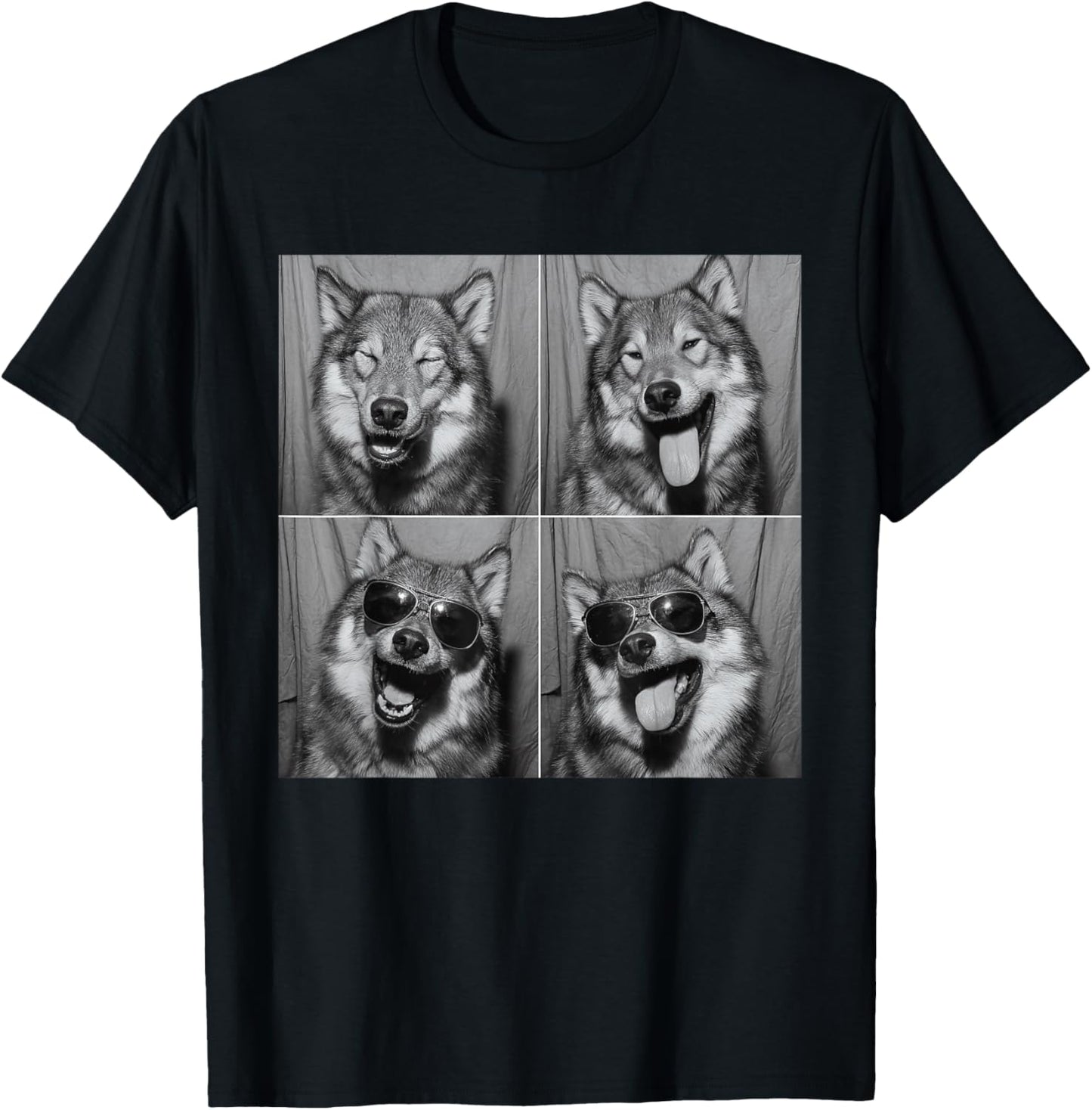 Funny Wolf Sunglasses