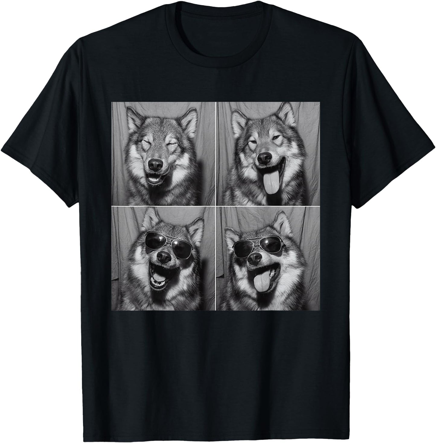Funny Wolf Sunglasses