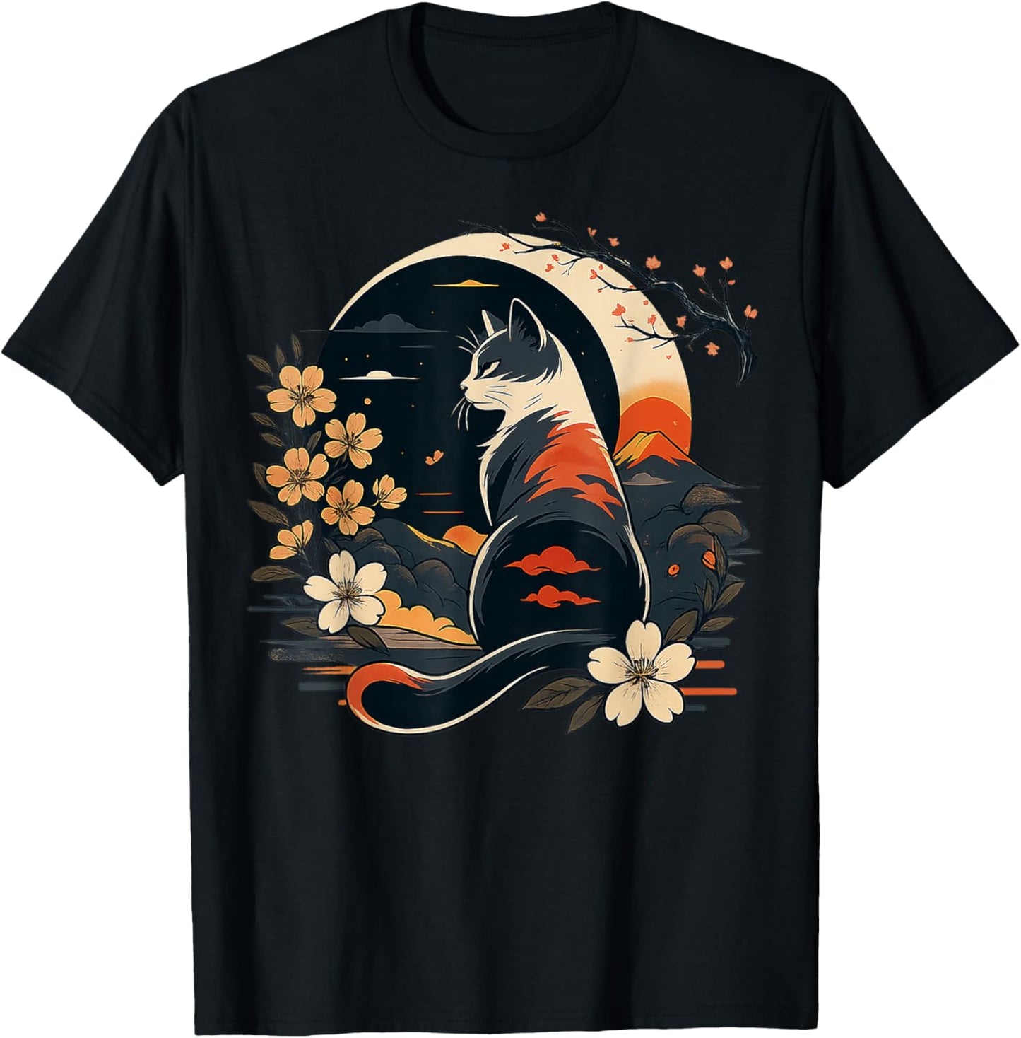 Kawaii Cat Anime Japanese Funny Art Gifts Men Women Kids