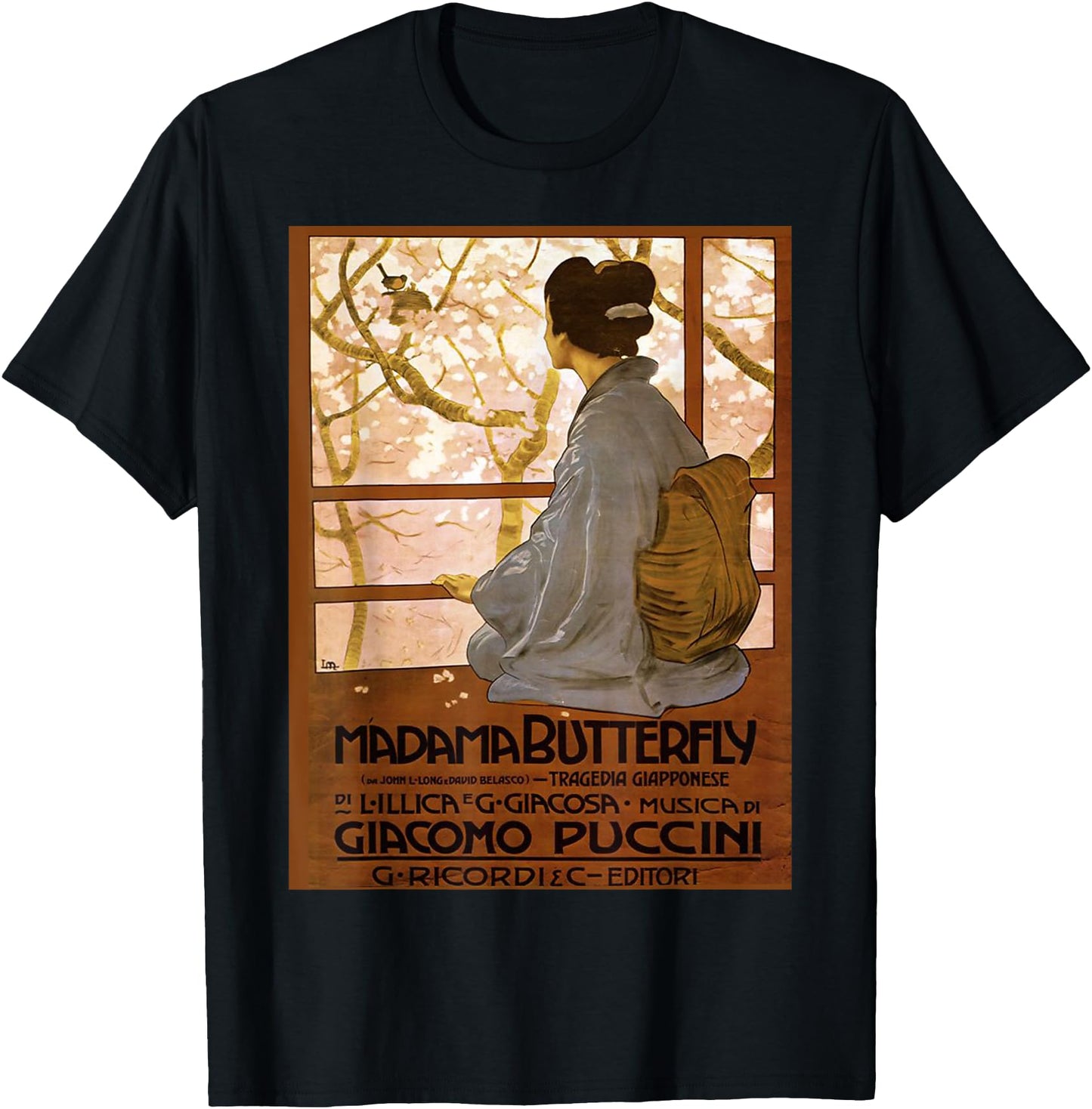 Vintage poster - Madama Butterfly Retro T-Shirt