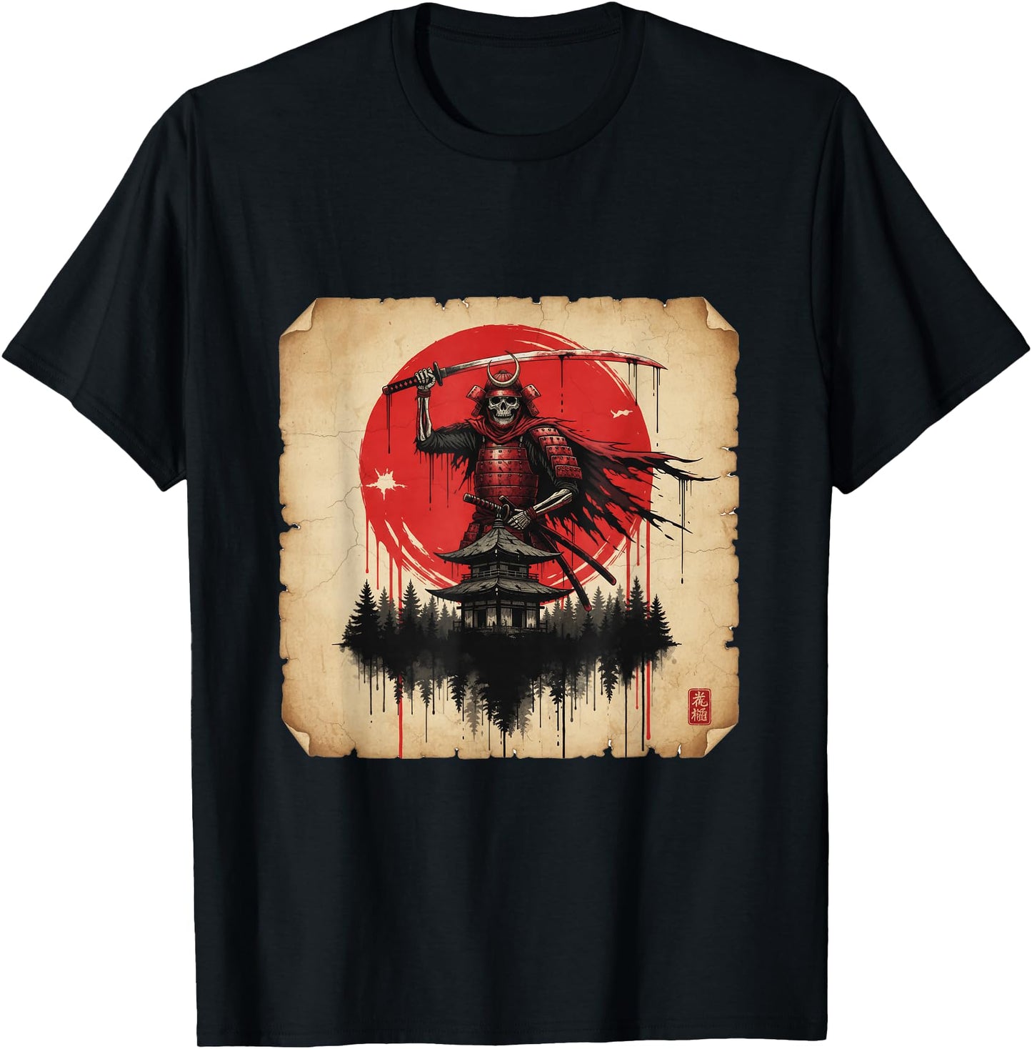 Samurai Skeleton Reaper Japanese Dark Fantasy