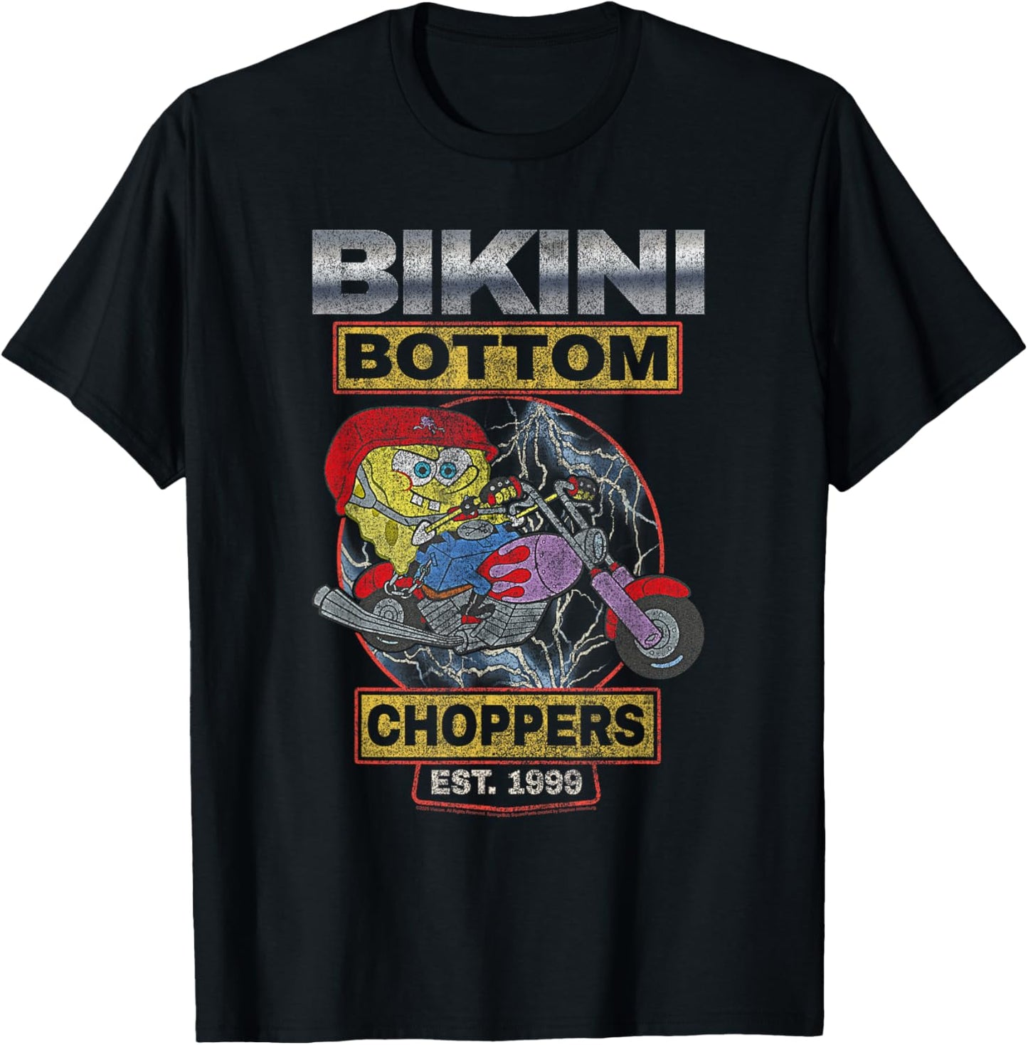 Spongebob Squarepants Bikini Bottom Choppers 1999 Cartoon
