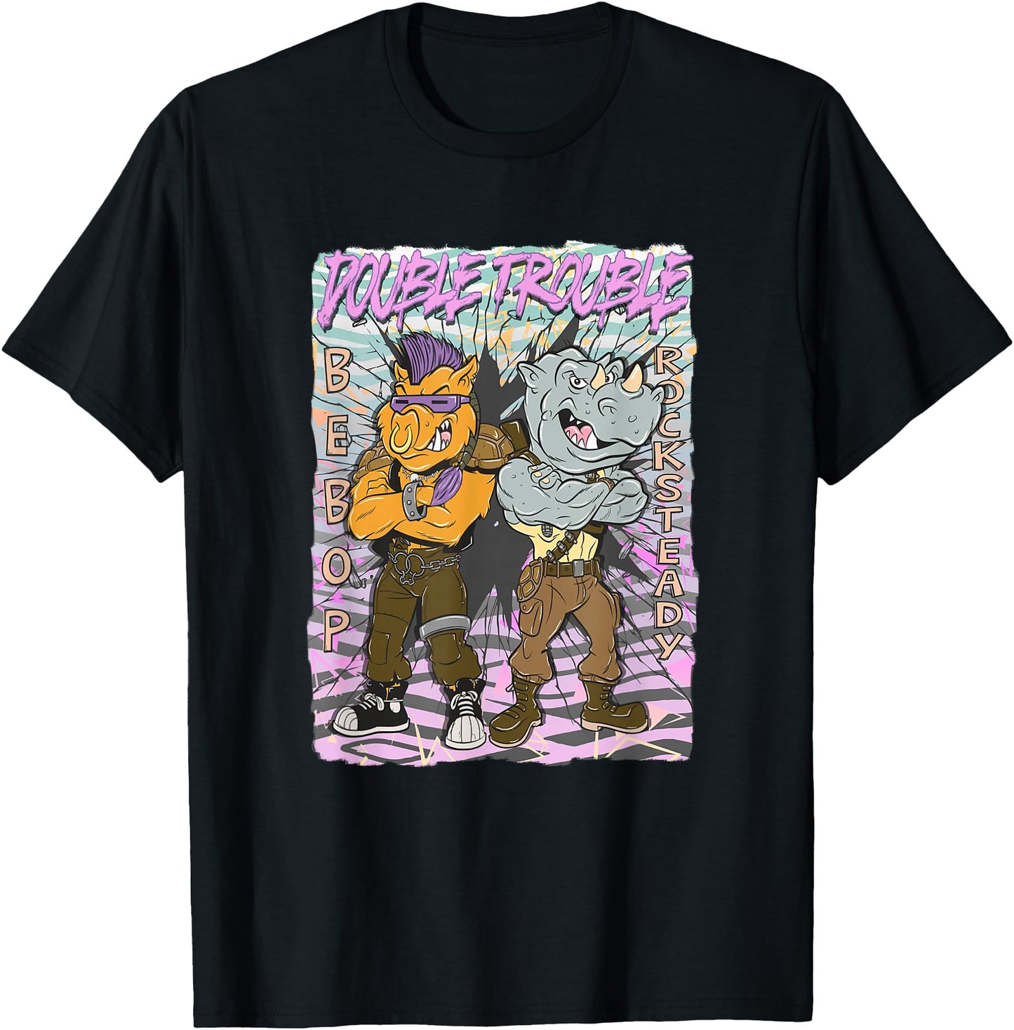 Teenage Mutant Ninja Turtles Double Trouble Bebop Rocksteady