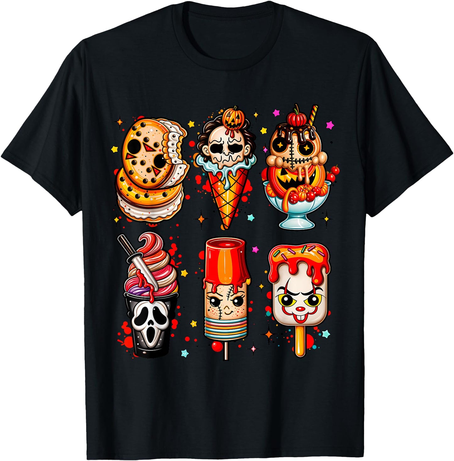 Horror Movies Summer Popsicle Halloween Ice Cream Summerween