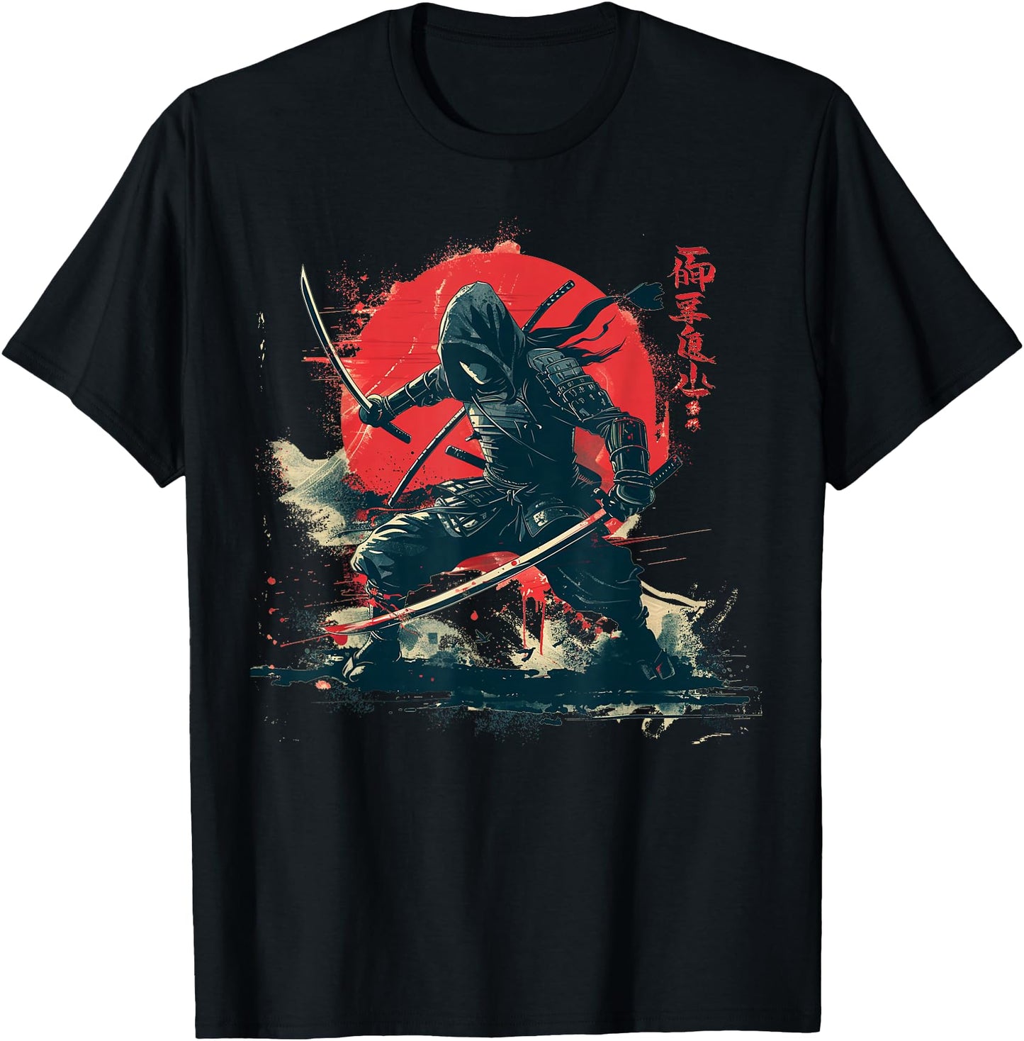 Vintage Anime Japanese Ninja Samurai Fighter Martial Arts