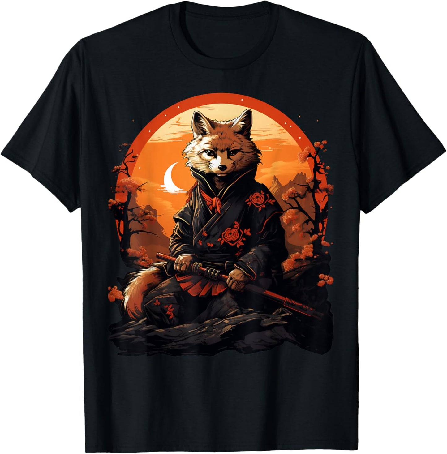 Japanese Kawaii Fox Warrior Ninja martial arts Fox