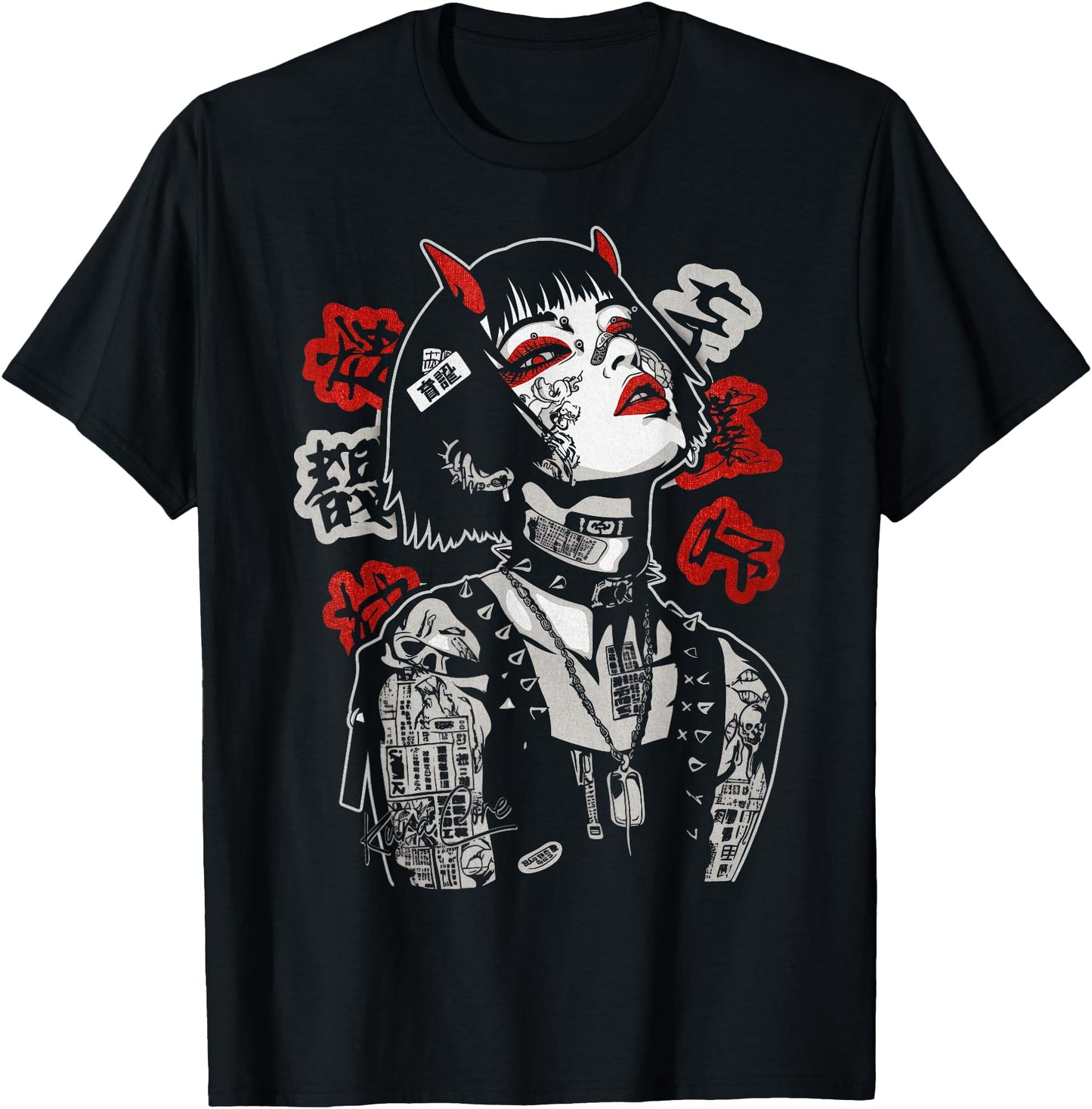 Japanese Streetwear Cyberpunk Y2K Techwear Retro Manga Anime