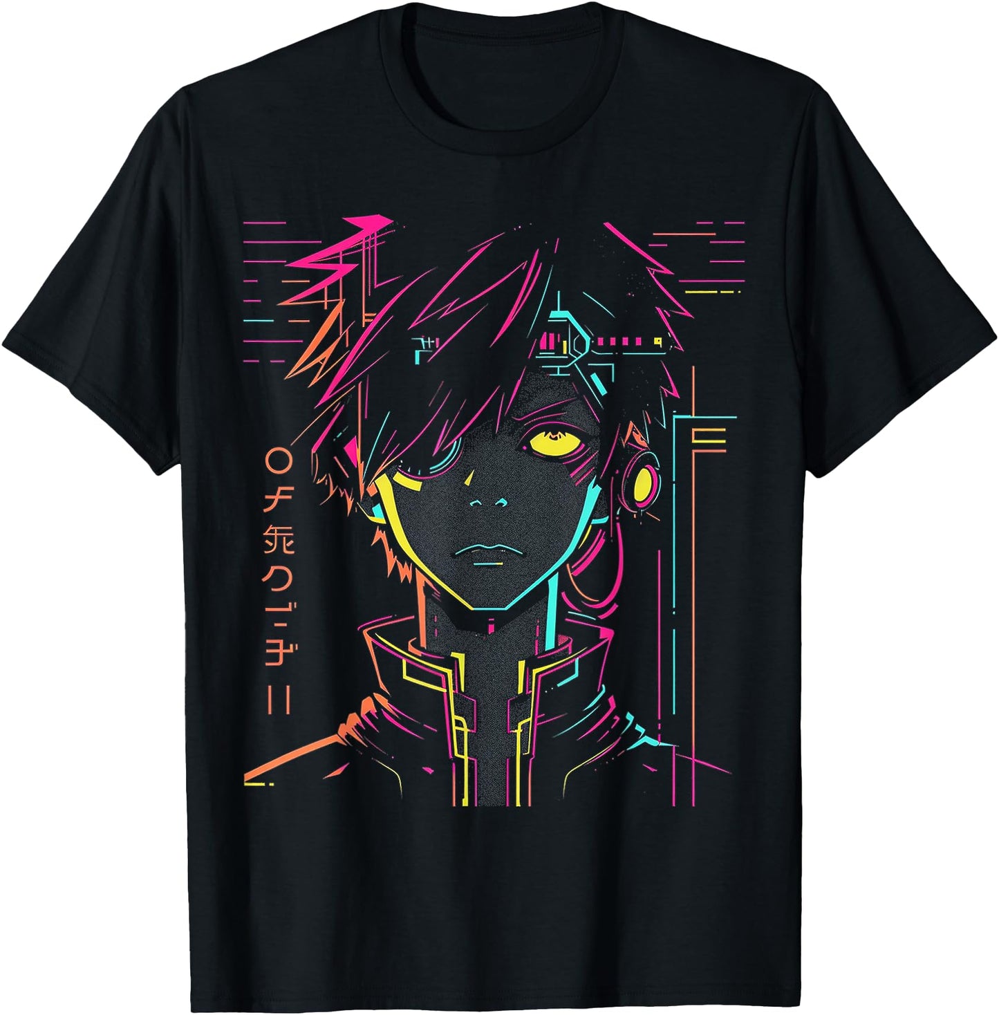 Anime Manga Motif Colorful Illustration Anime