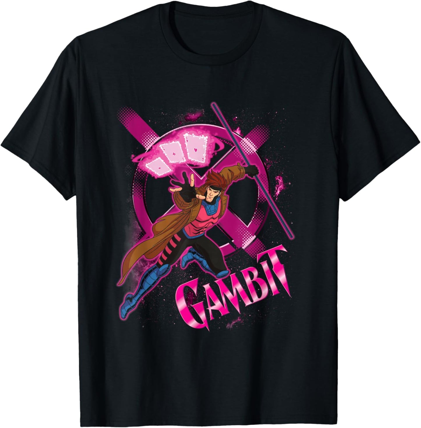 Marvel X-Men Gambit Throwing Cards Epic Shot
