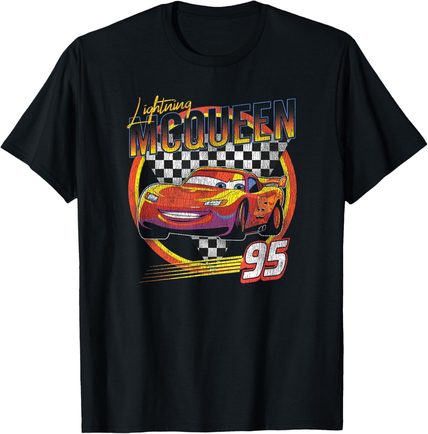 Disney Pixar Cars Lightning McQueen Vintage Race