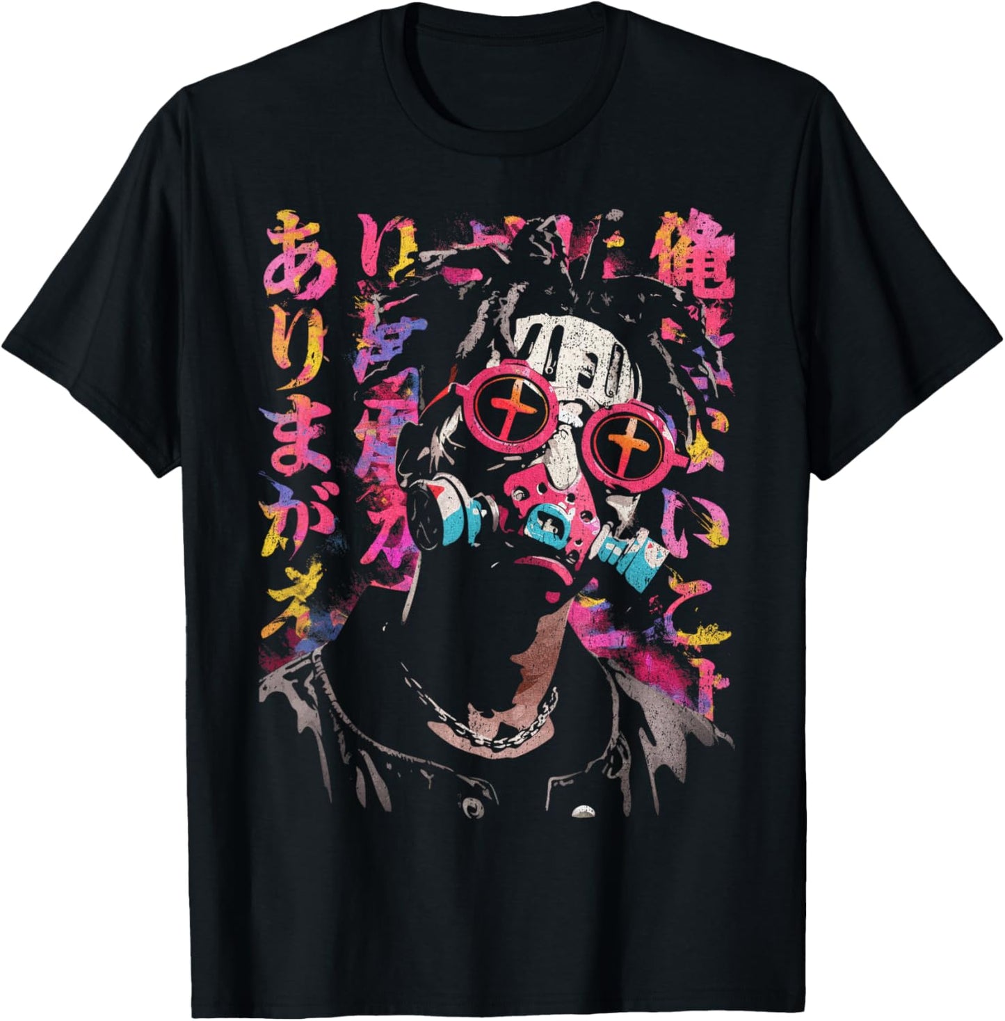 Japanese Streetwear Afro Cyberpunk Y2K Techwear Manga Anime