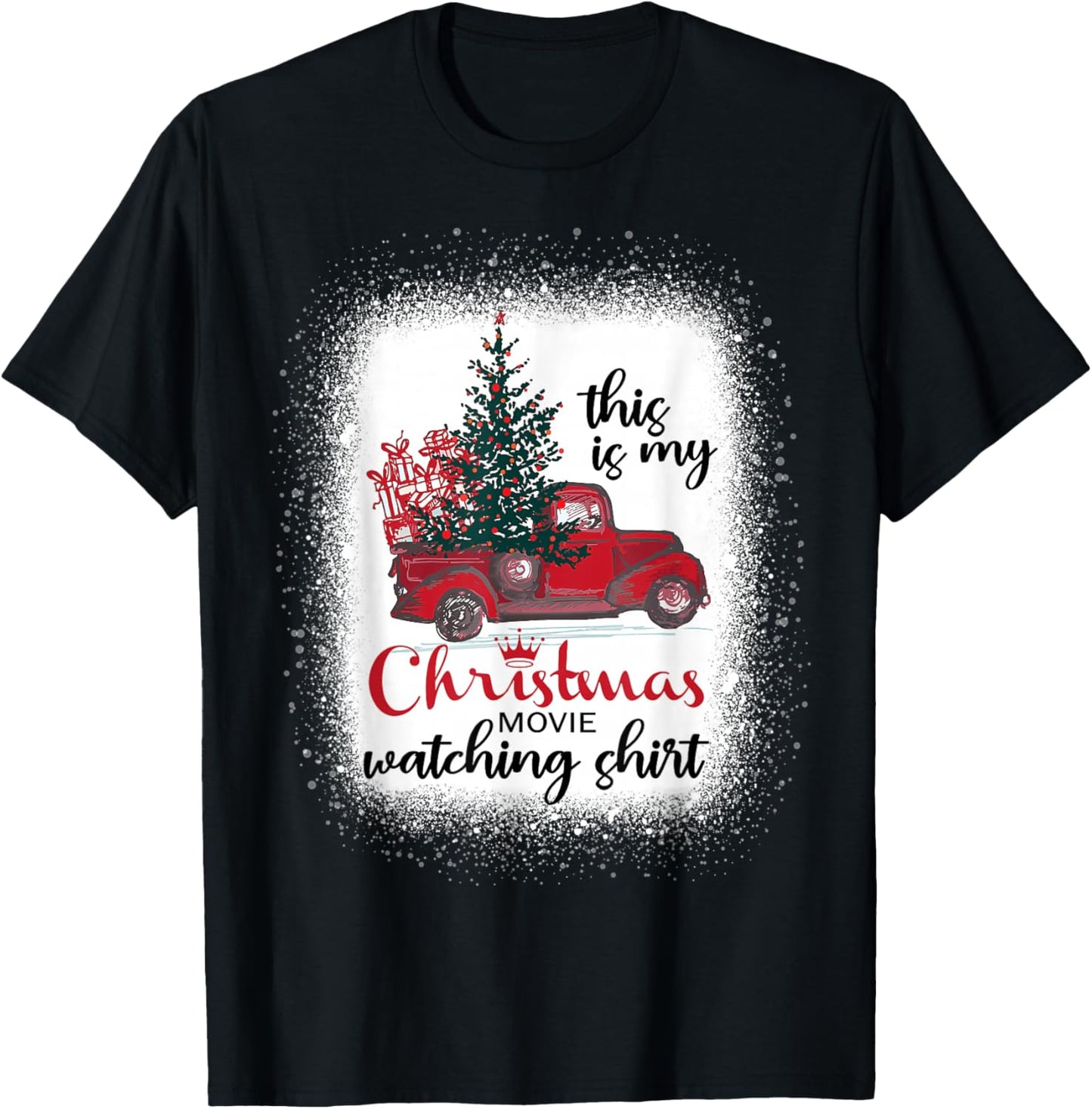 This Is My Christmas Movie Watching Shirt Vintage Red Truck
