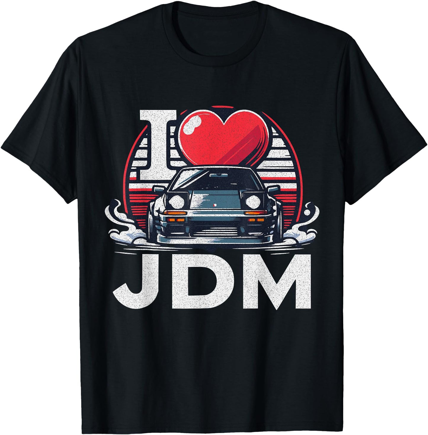 I Love JDM I Heart Racing & Drifting Japanese Manual Stick