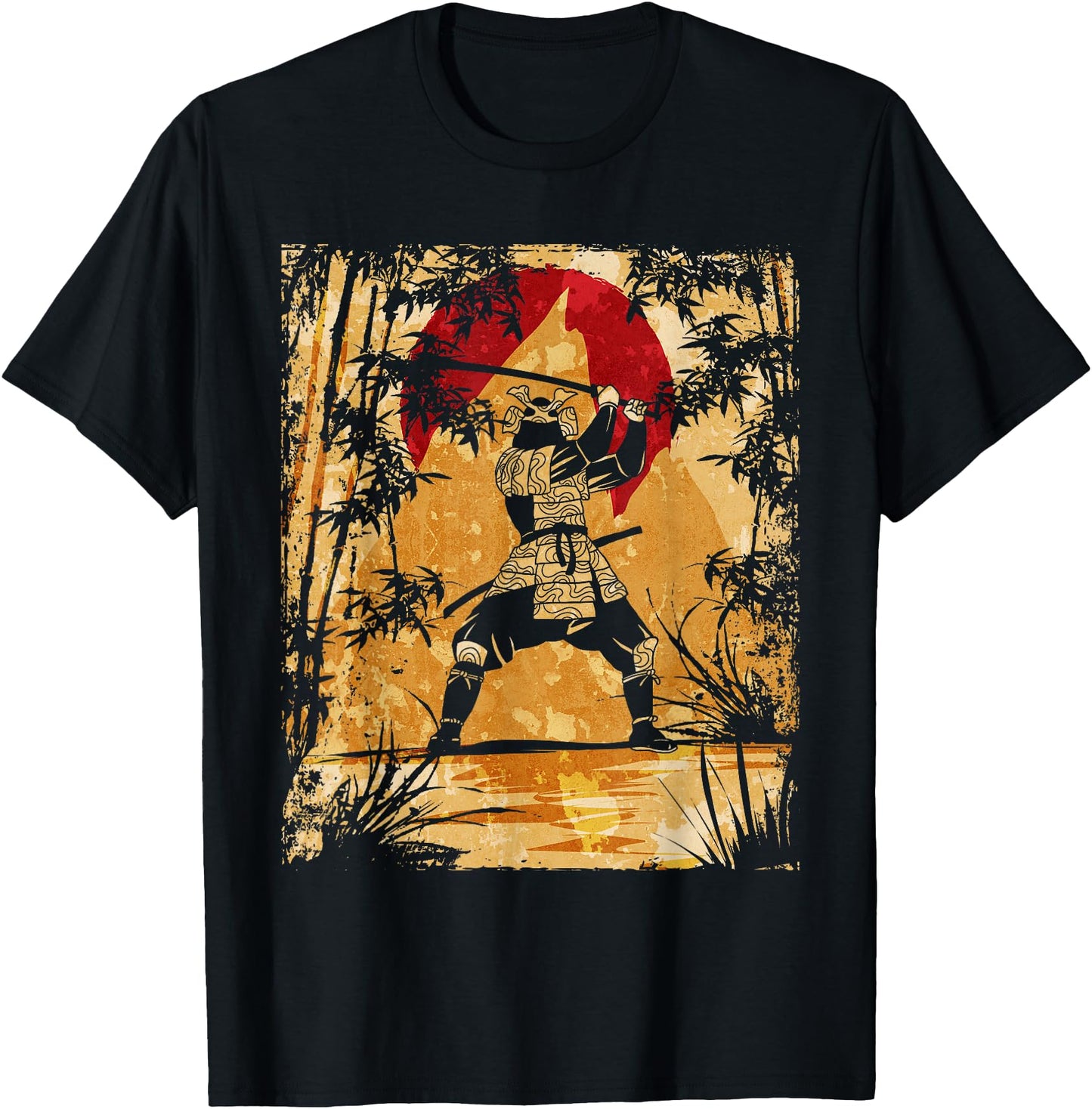 Samurai Japanese Art Vintage Fighter Retro