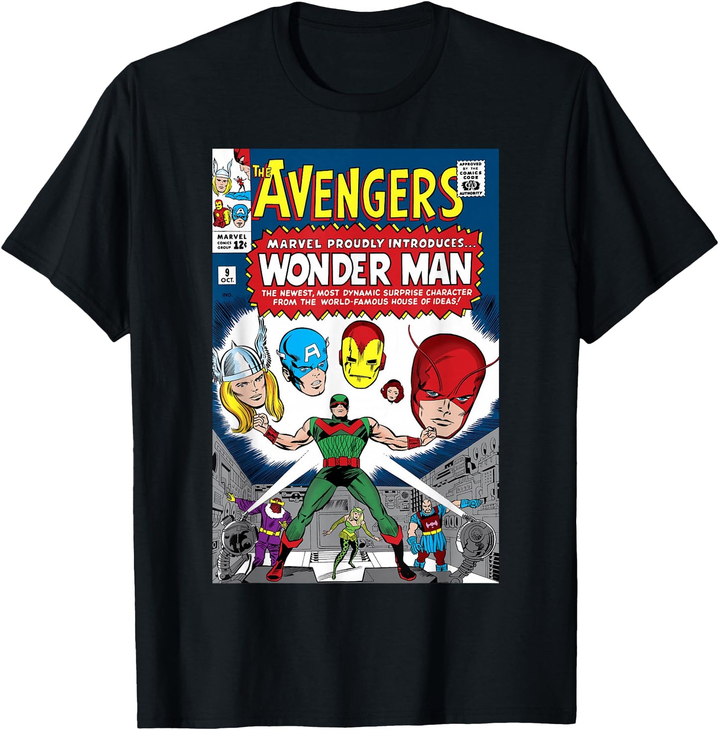 Marvel Avengers Presenting Wonder Man Comic Cover