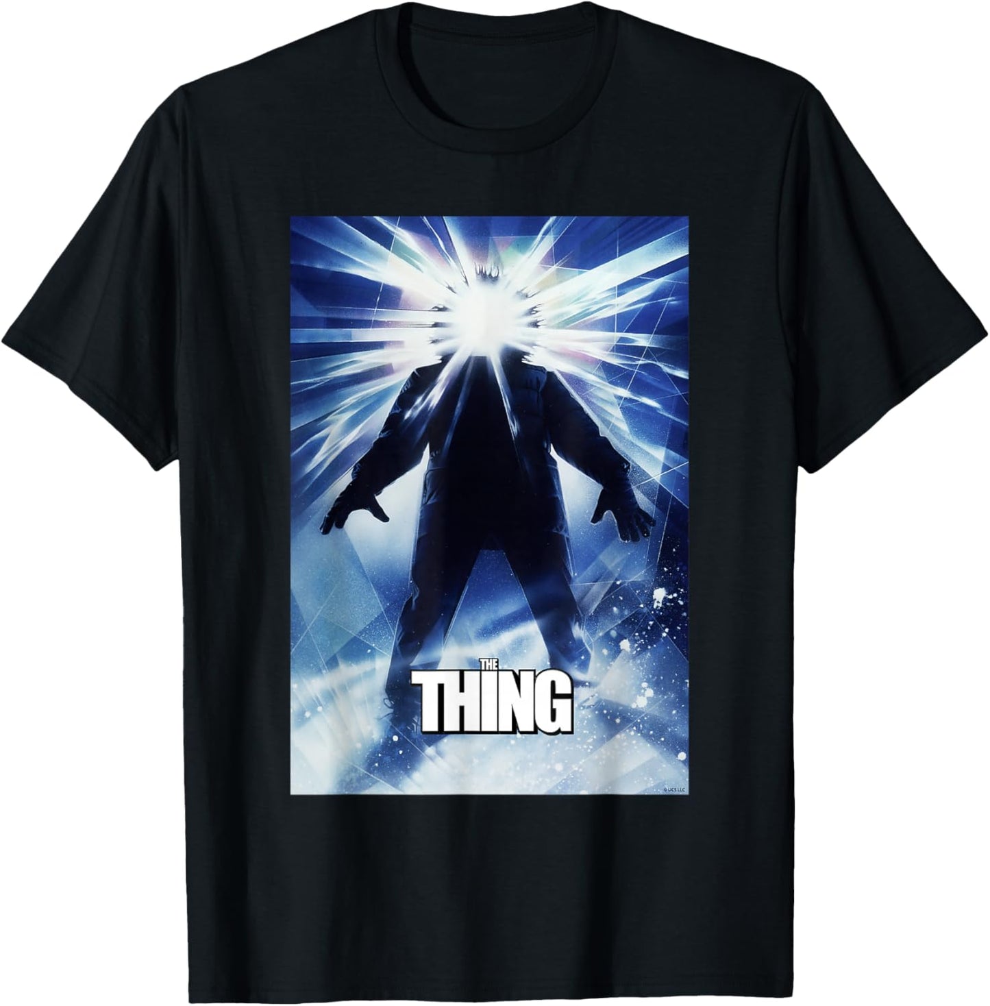 The Thing Glowing Silhouette Movie Poster
