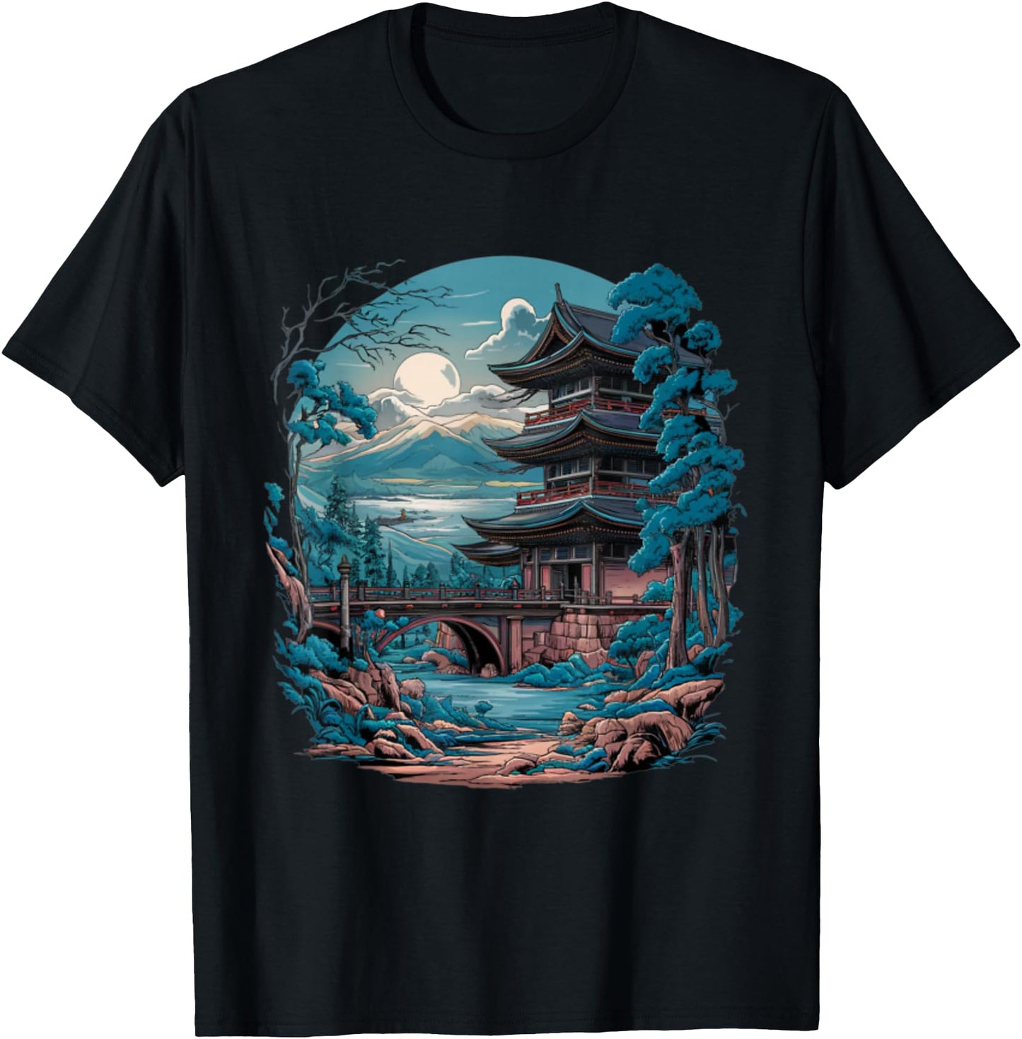 For Japan Lover Retro Japan Background Japanese Landscape
