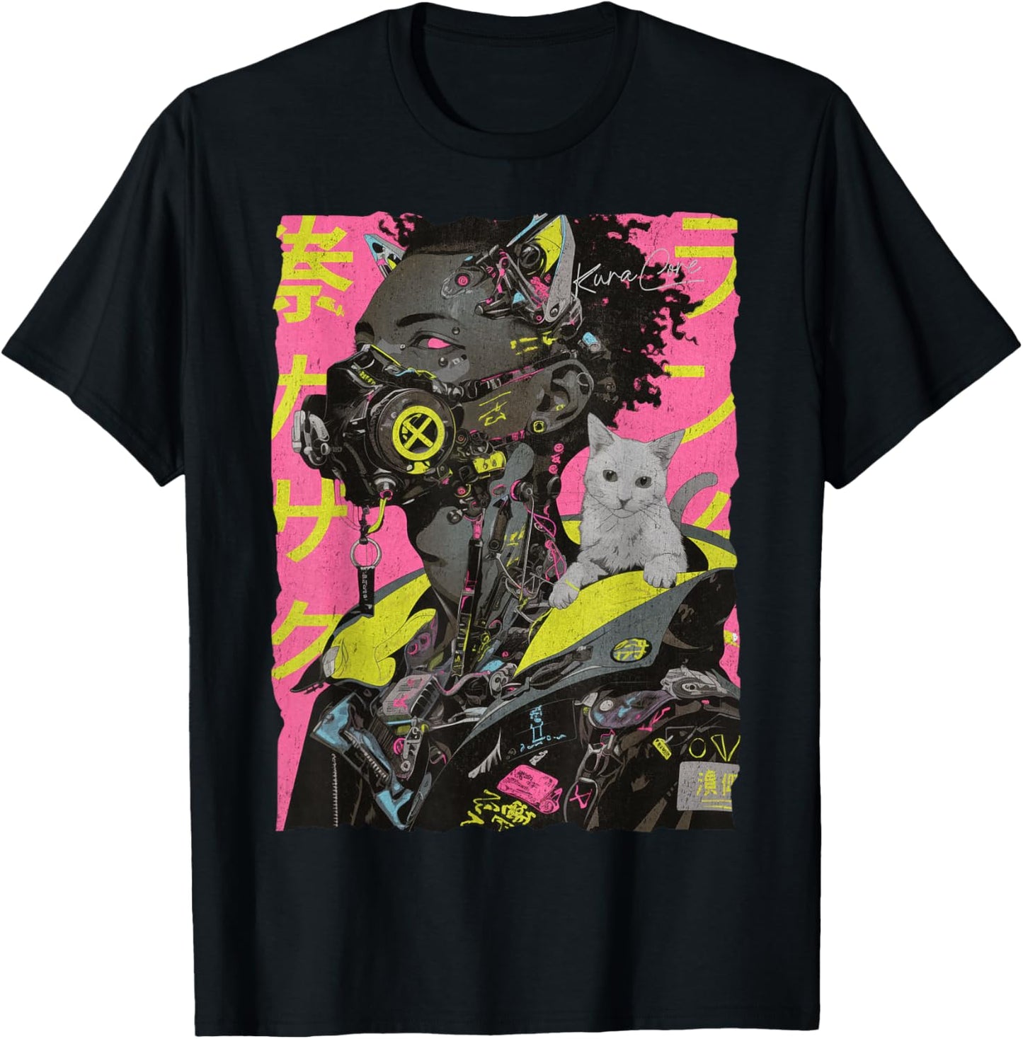 Japan Streetwear Afro Cyberpunk Y2K Techwear Manga Anime