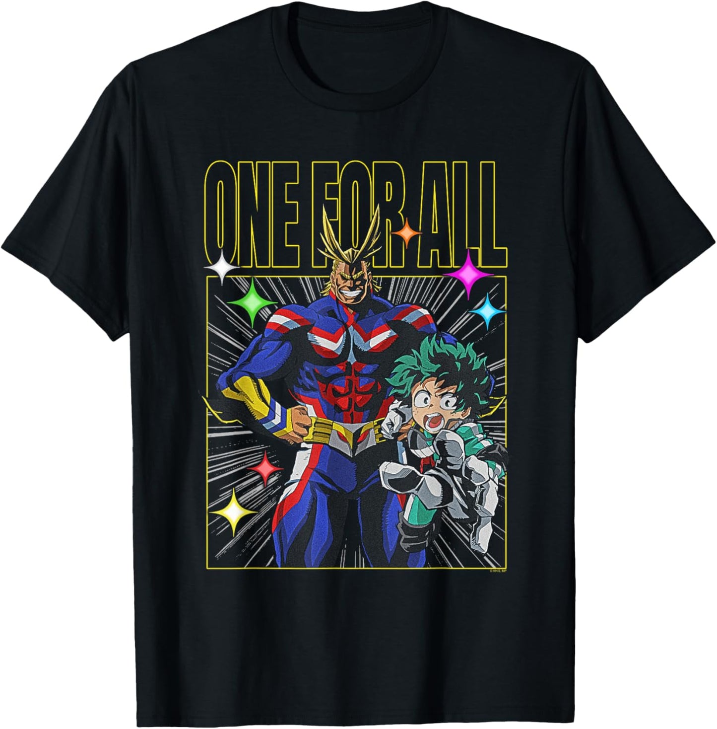 My Hero Academia All Might and Deku One for All Anime