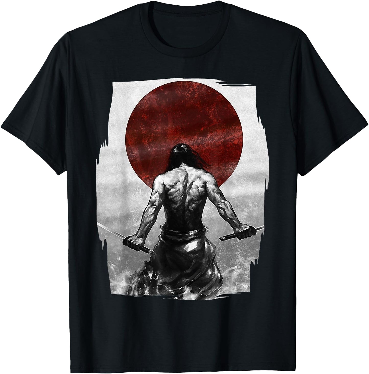 Samurai Warrior Vintage Fighter Retro Bushido Japanese