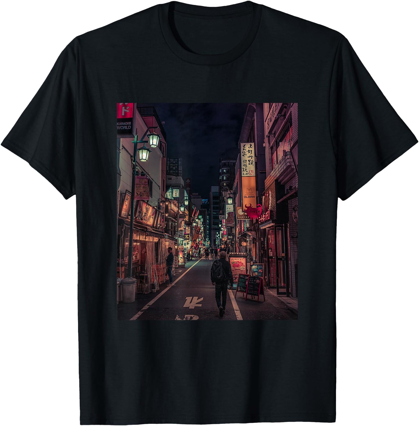 90's Lofi Tokyo Japanese Streetwear Aesthetic colorful night