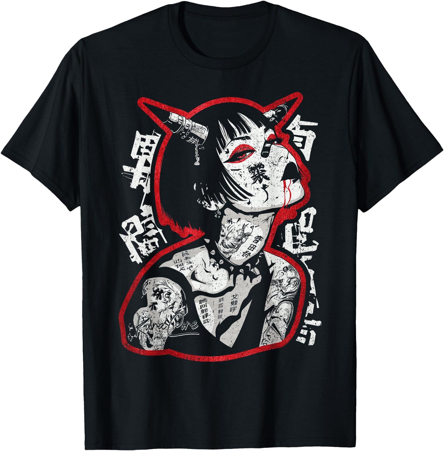 Japanese Streetwear Cyberpunk Y2K Techwear Retro Manga Anime