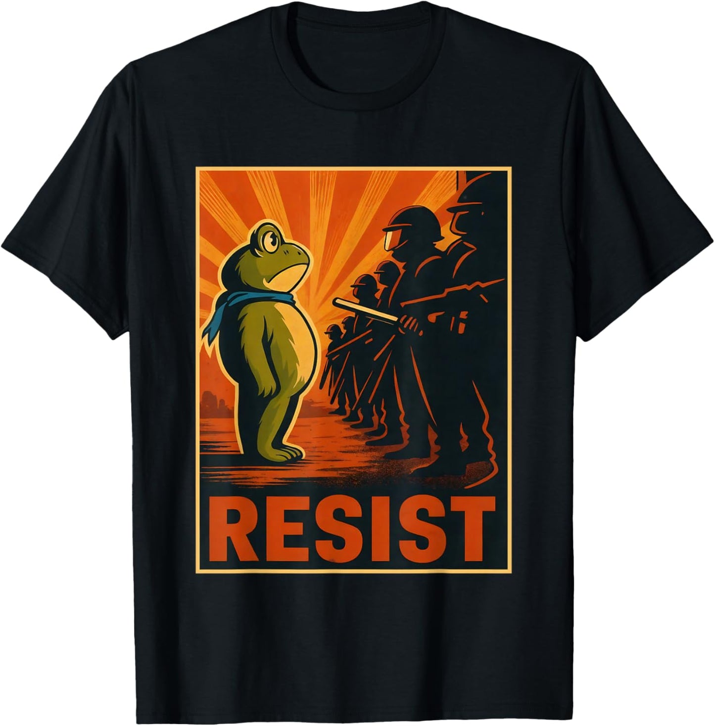 Frog Resist Portland Frog Protest - Portland Frog Activist