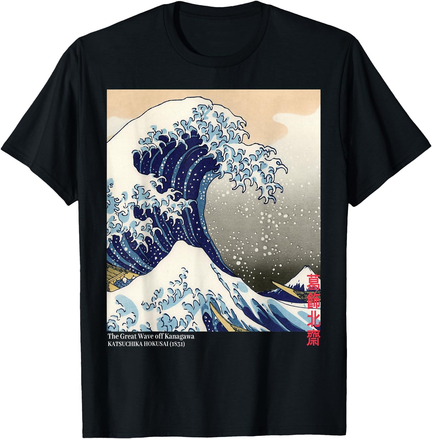 The Great Wave off Kanagawa Famous japanese wave painting