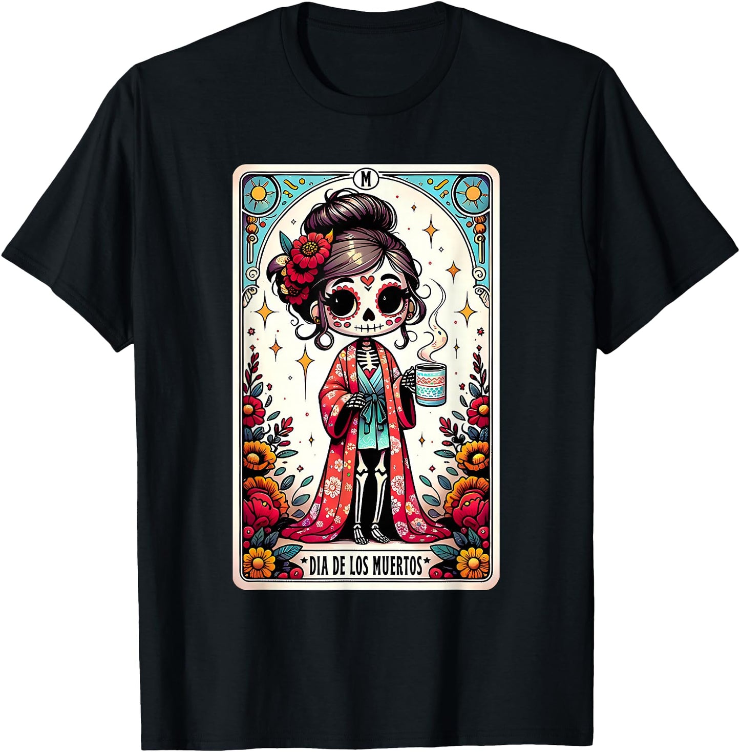 Day Of The Dead Dia De Los Muertos Catrina Woman Coffee