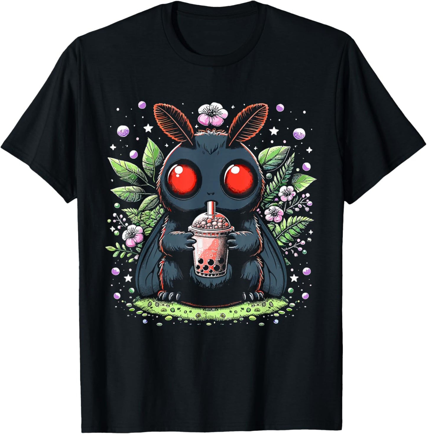 Mothman Boba Tea Kawaii Bubble Tea