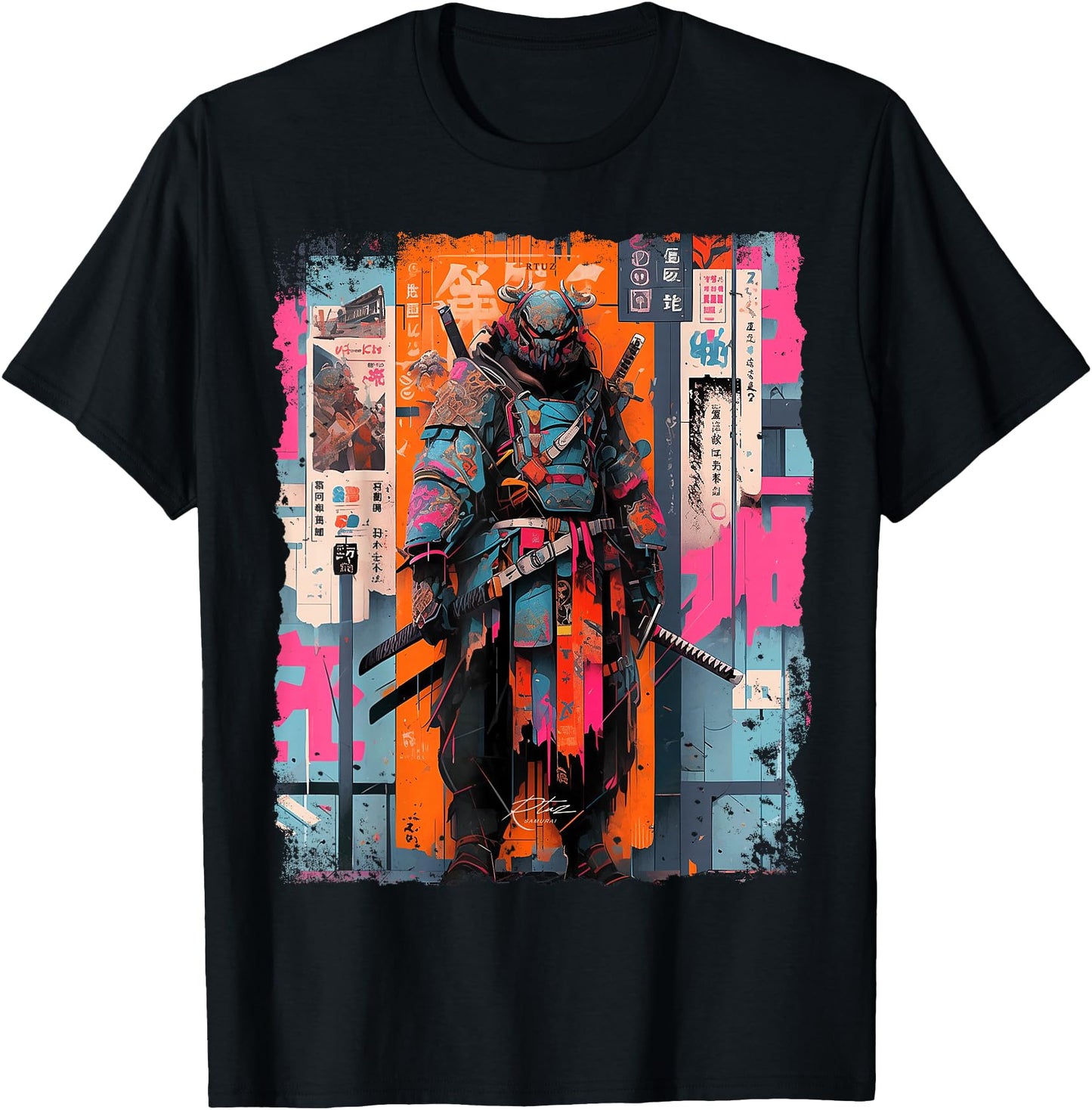 Hip Hop Y2K Vintage Hipster Edgy Urban Streetwear Samurai