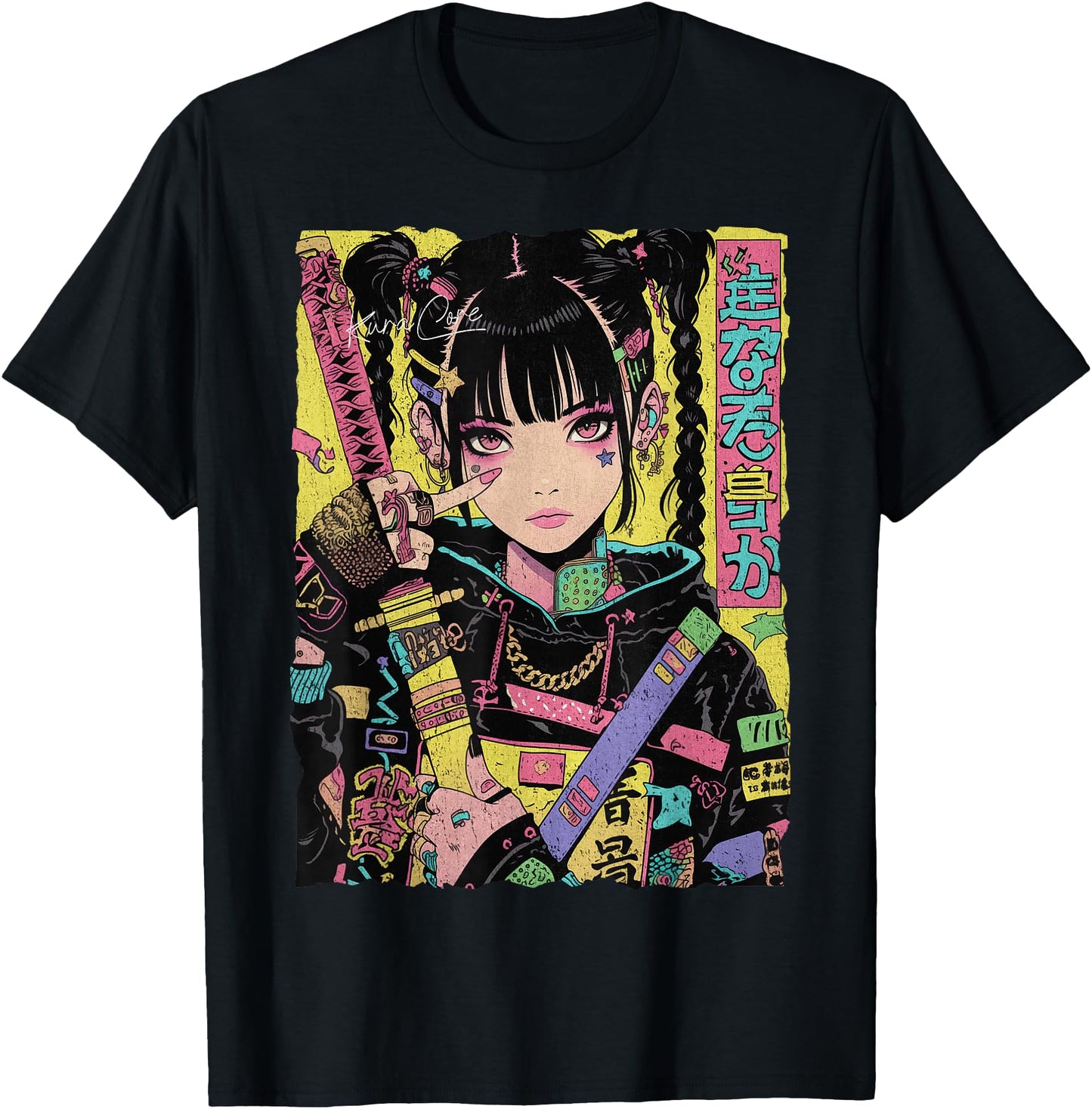 Japan Streetwear Cyberpunk Y2K Hip Hop Techwear Manga Anime
