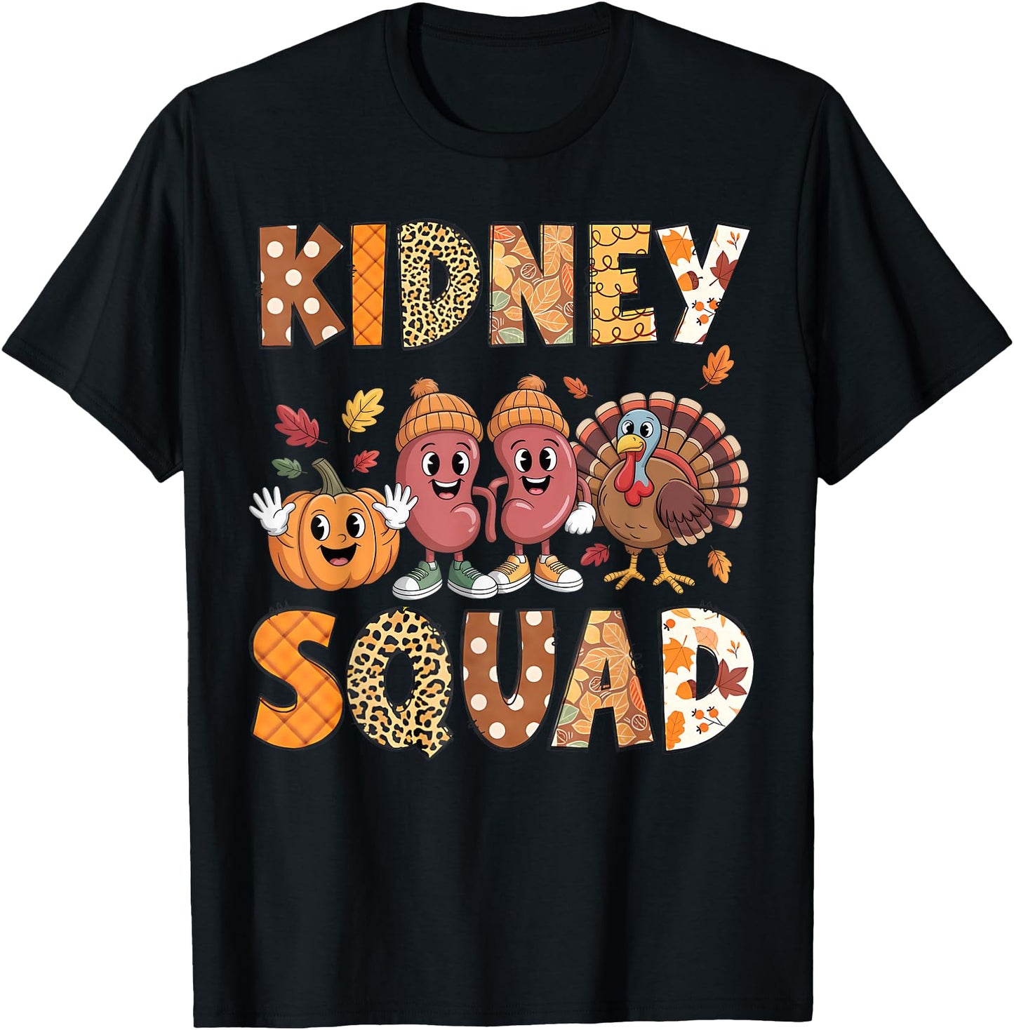 Kidney Squad Turkey Pumpkin Dialysis Nurse Thanksgiving