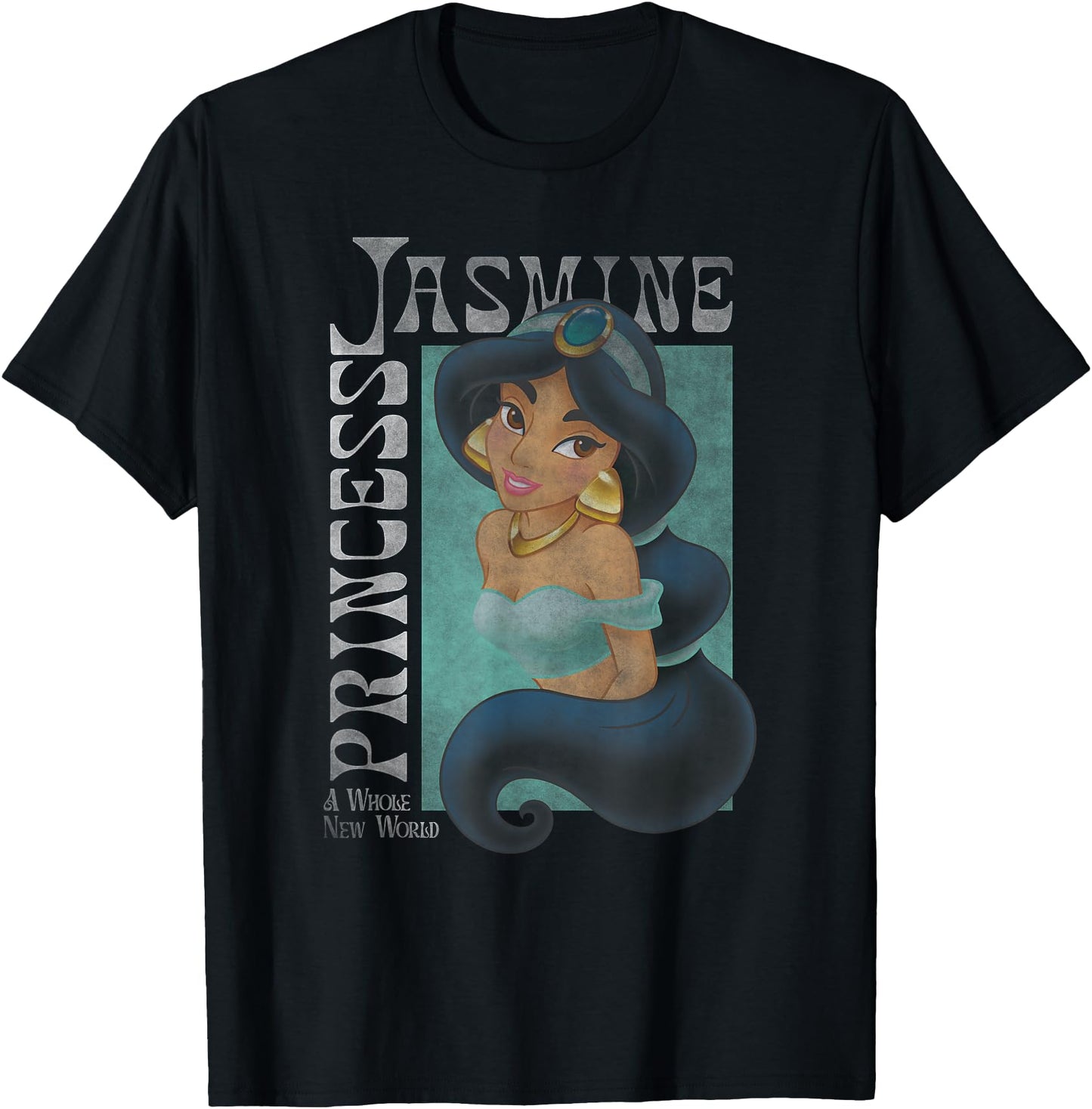Disney Aladdin Princess Jasmine Classic Color Portrait