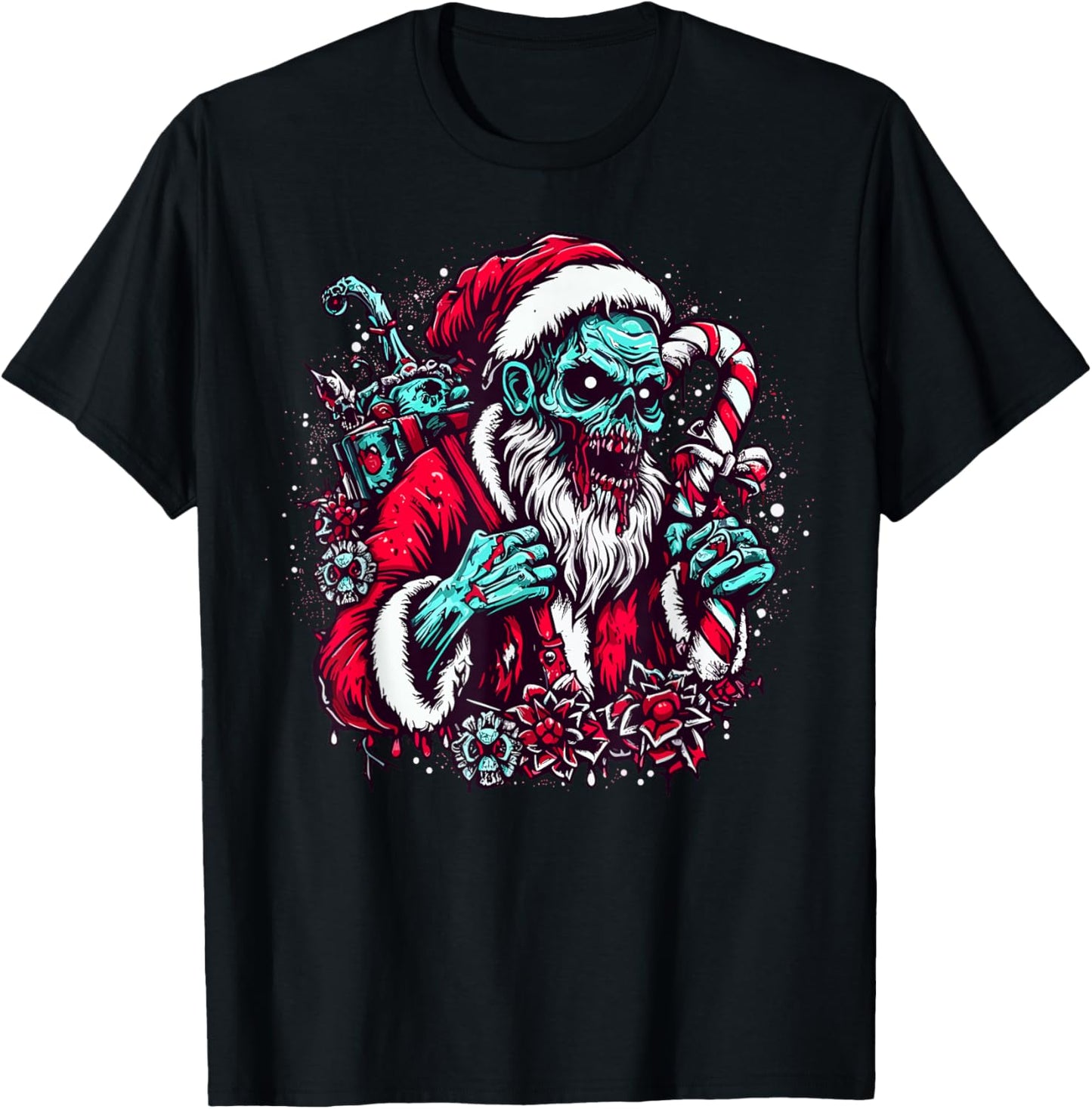Zombie Santa Claus Christmas Zombies Xmas Horror Lover